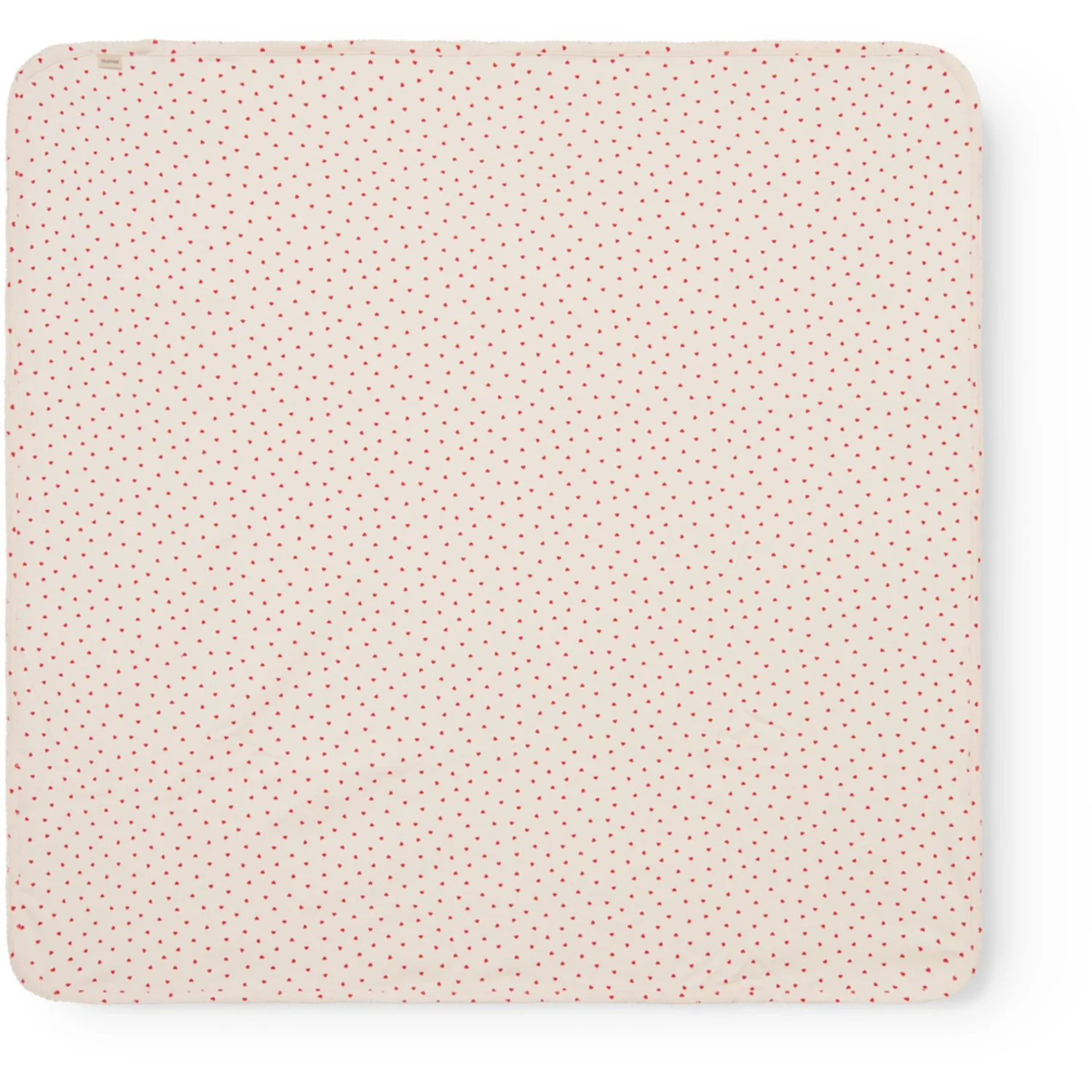 MarMar Newborn Modal Smooth Print Happy Hearts Alida Tæppe - Image 4