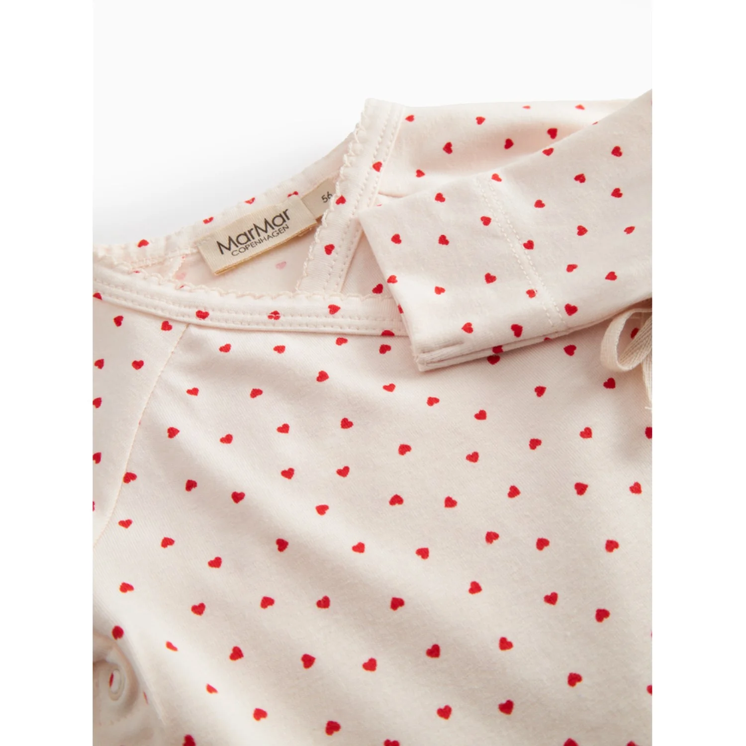 MarMar Newborn Modal Smooth Print Happy Hearts Belita Body - Image 3