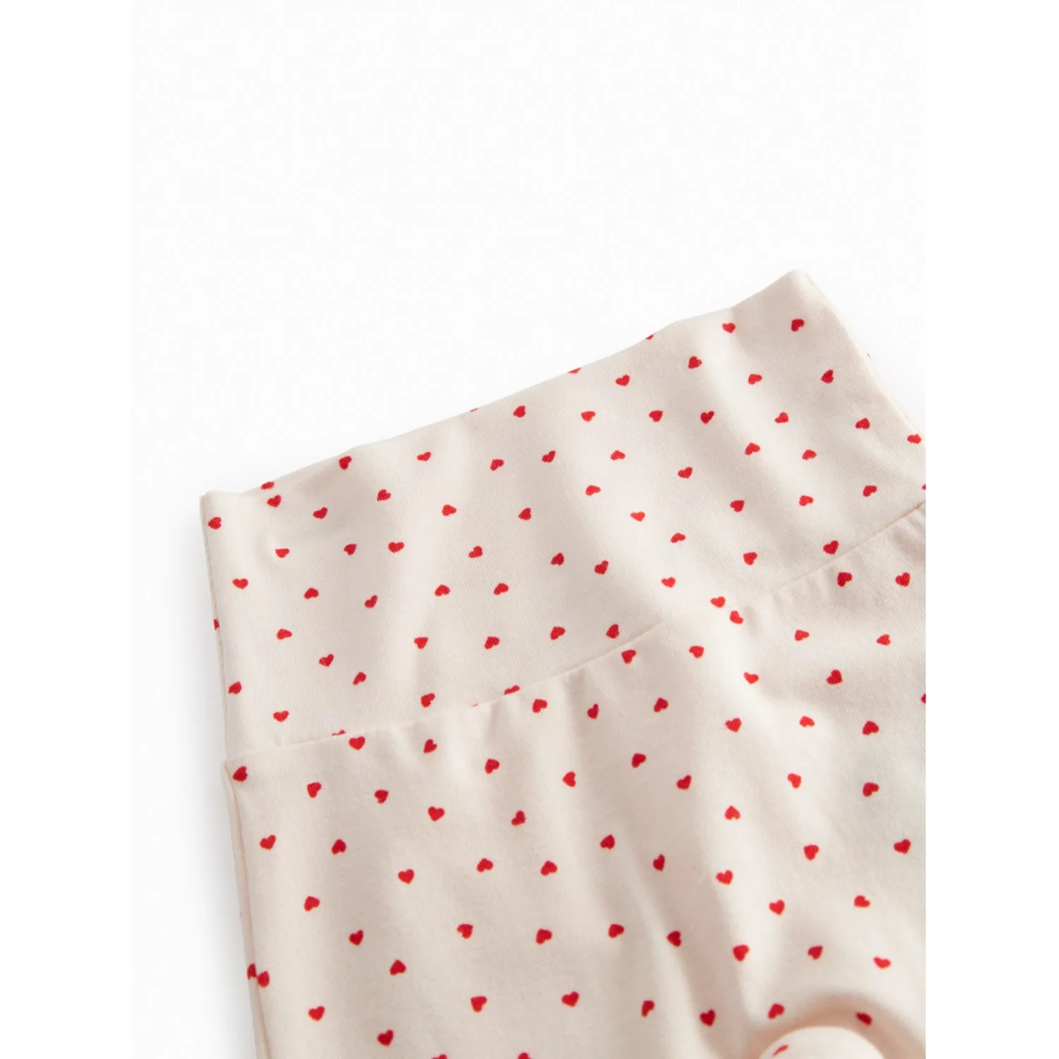 MarMar Newborn Modal Smooth Print Happy Hearts Piva Bukser - Image 2