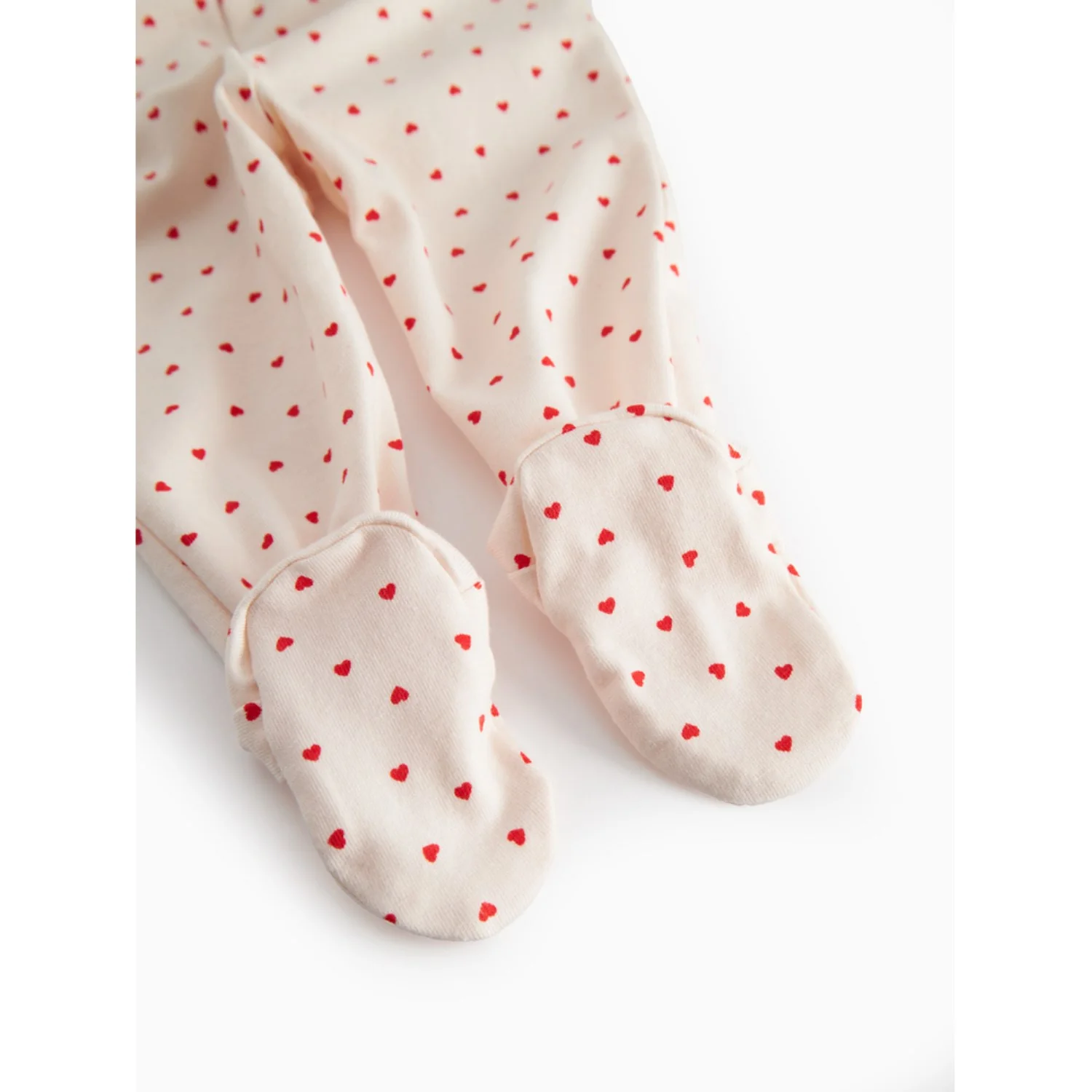 MarMar Newborn Modal Smooth Print Happy Hearts Pixa Bukser - Image 3