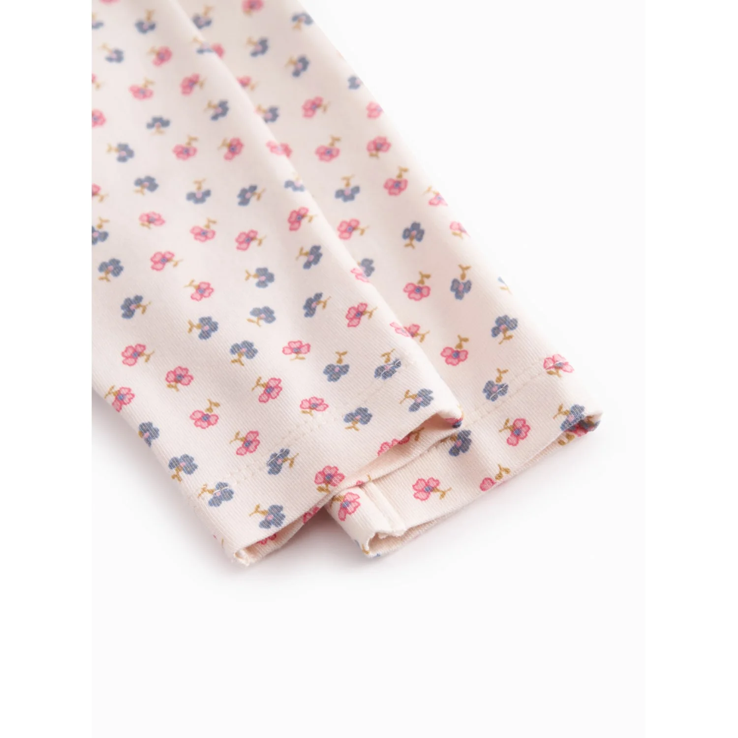 MarMar Newborn Modal Smooth Print Mini Flower Piva Bukser - Image 3