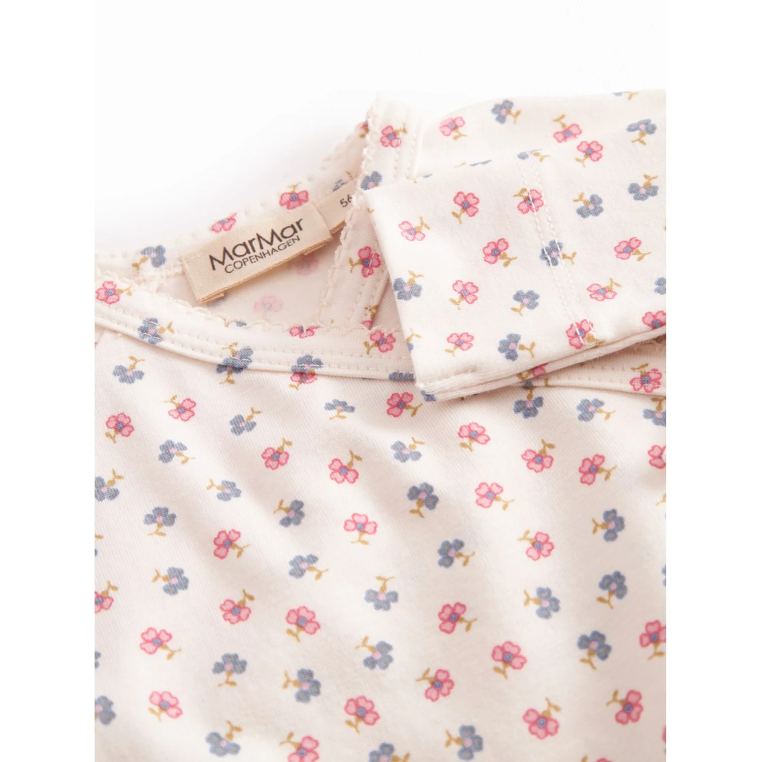 MarMar Newborn Modal Smooth Print Mini Flower Rula Heldragt - Image 3