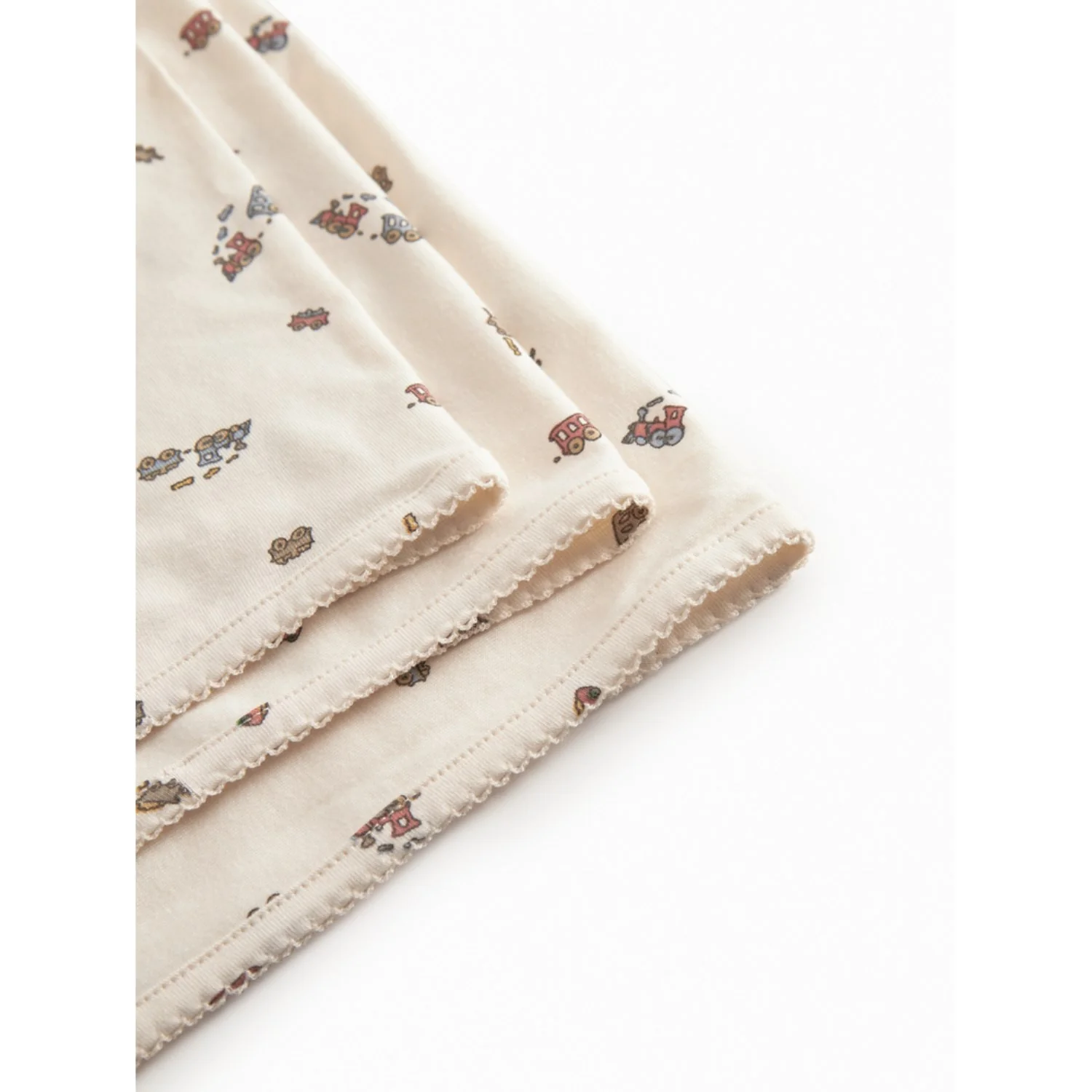 MarMar Newborn Modal Smooth Print Trains Alida Tæppe - Image 2