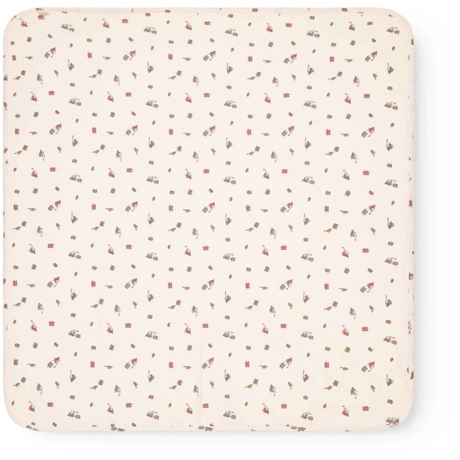 MarMar Newborn Modal Smooth Print Trains Alida Tæppe - Image 4