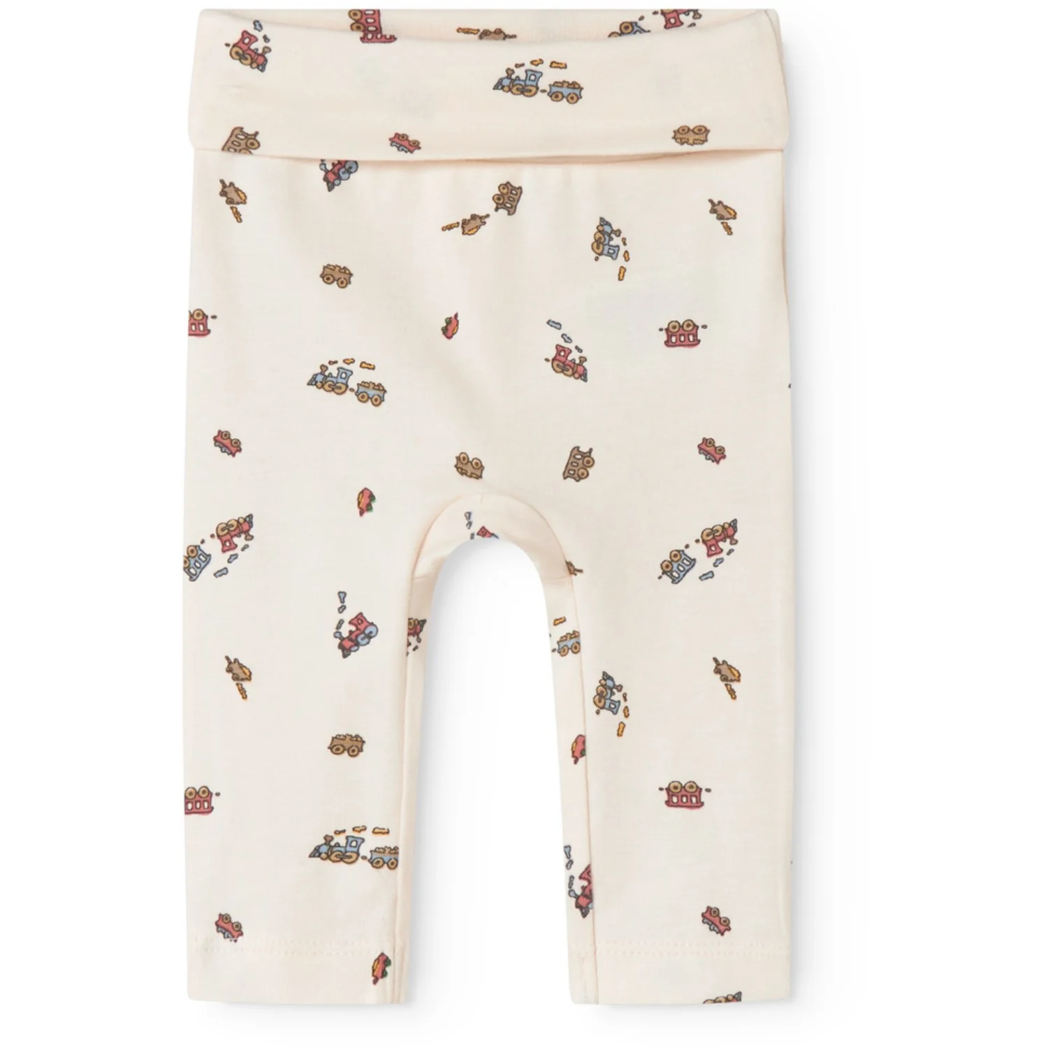MarMar Newborn Modal Smooth Print Trains Piva Bukser
