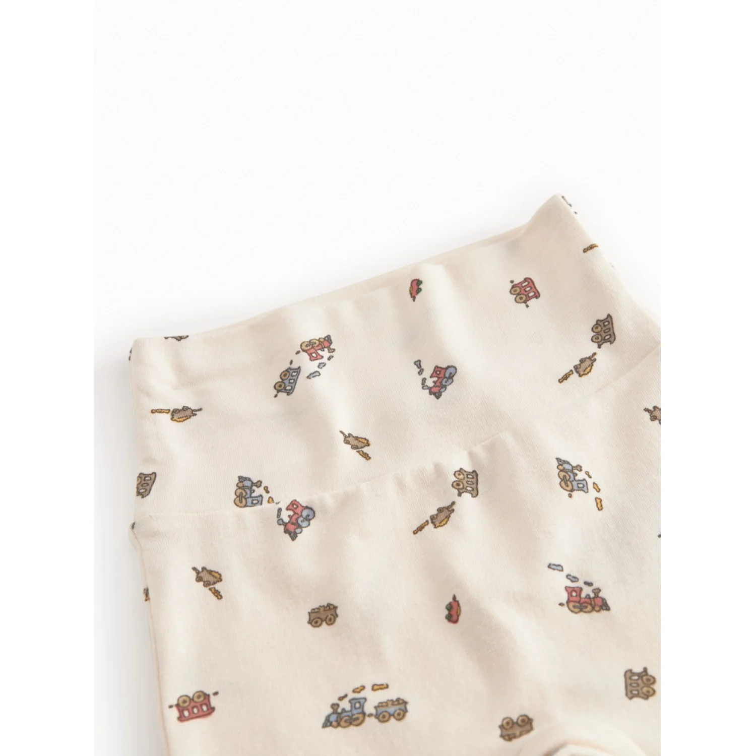 MarMar Newborn Modal Smooth Print Trains Piva Bukser - Image 2