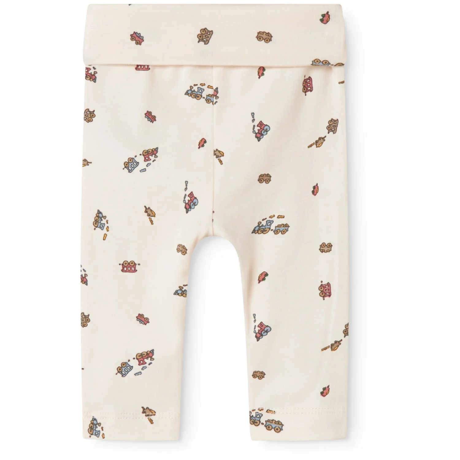 MarMar Newborn Modal Smooth Print Trains Piva Bukser - Image 4