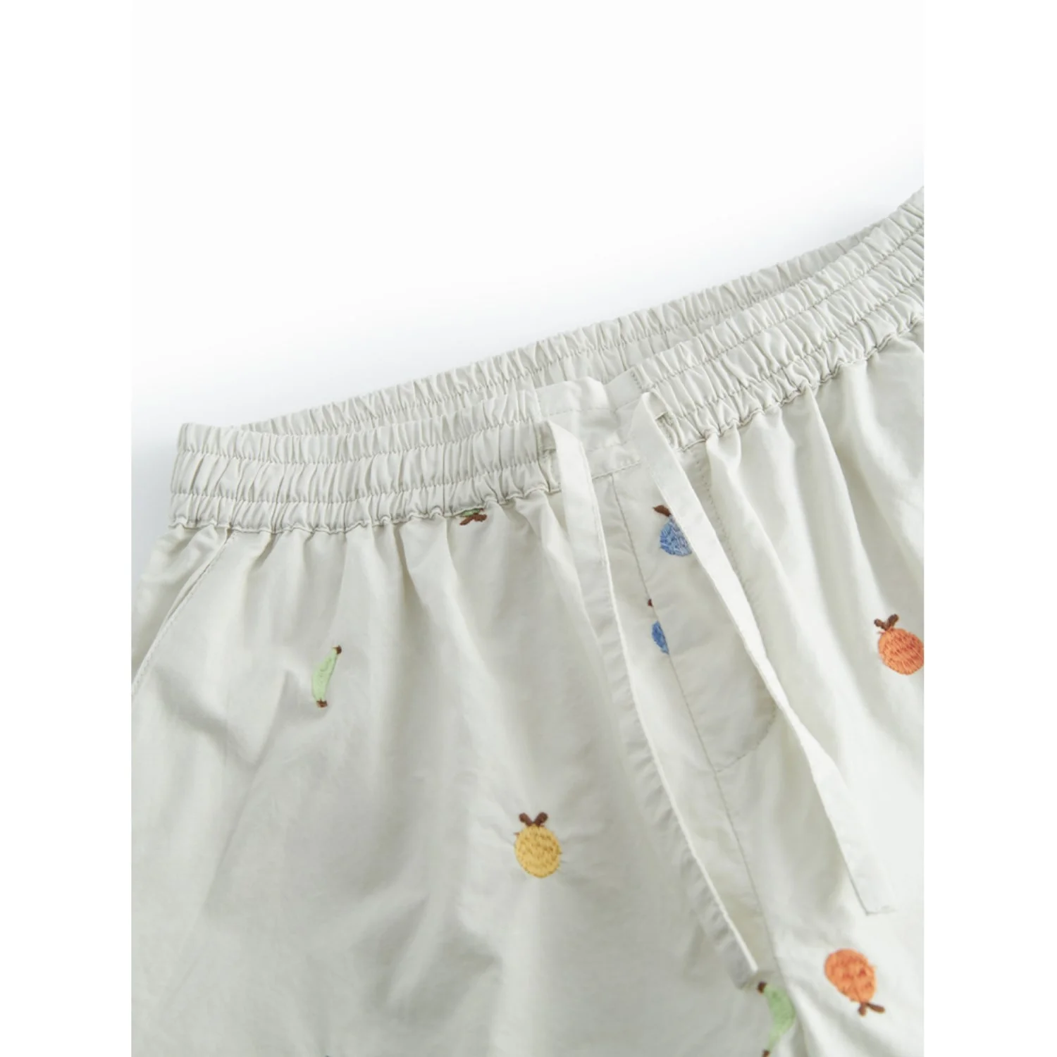 MarMar Poplin Fruit Emb Pinon Shorts - Image 3