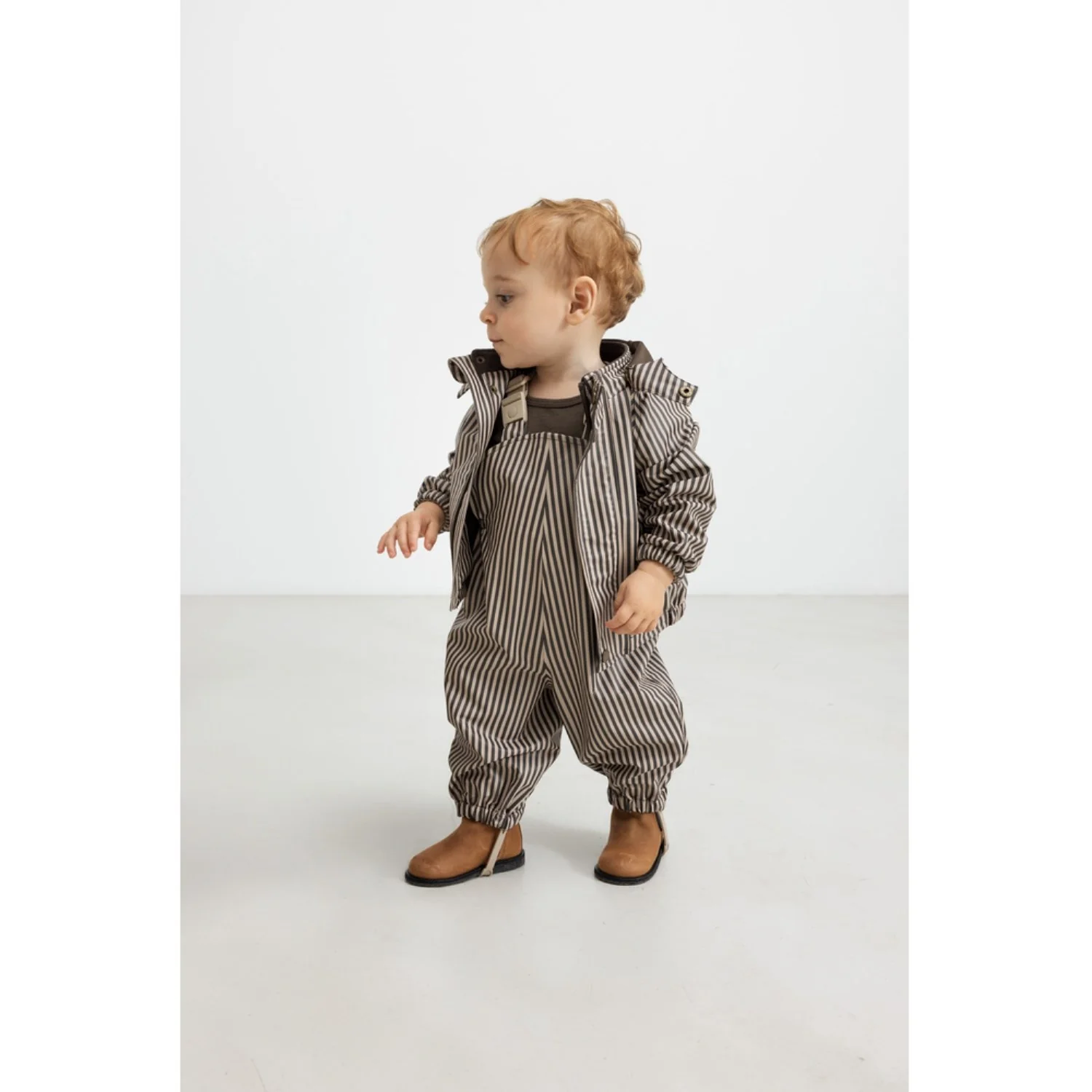 MarMar Rainwear Brown Stripe Oddy Sæt - Image 3