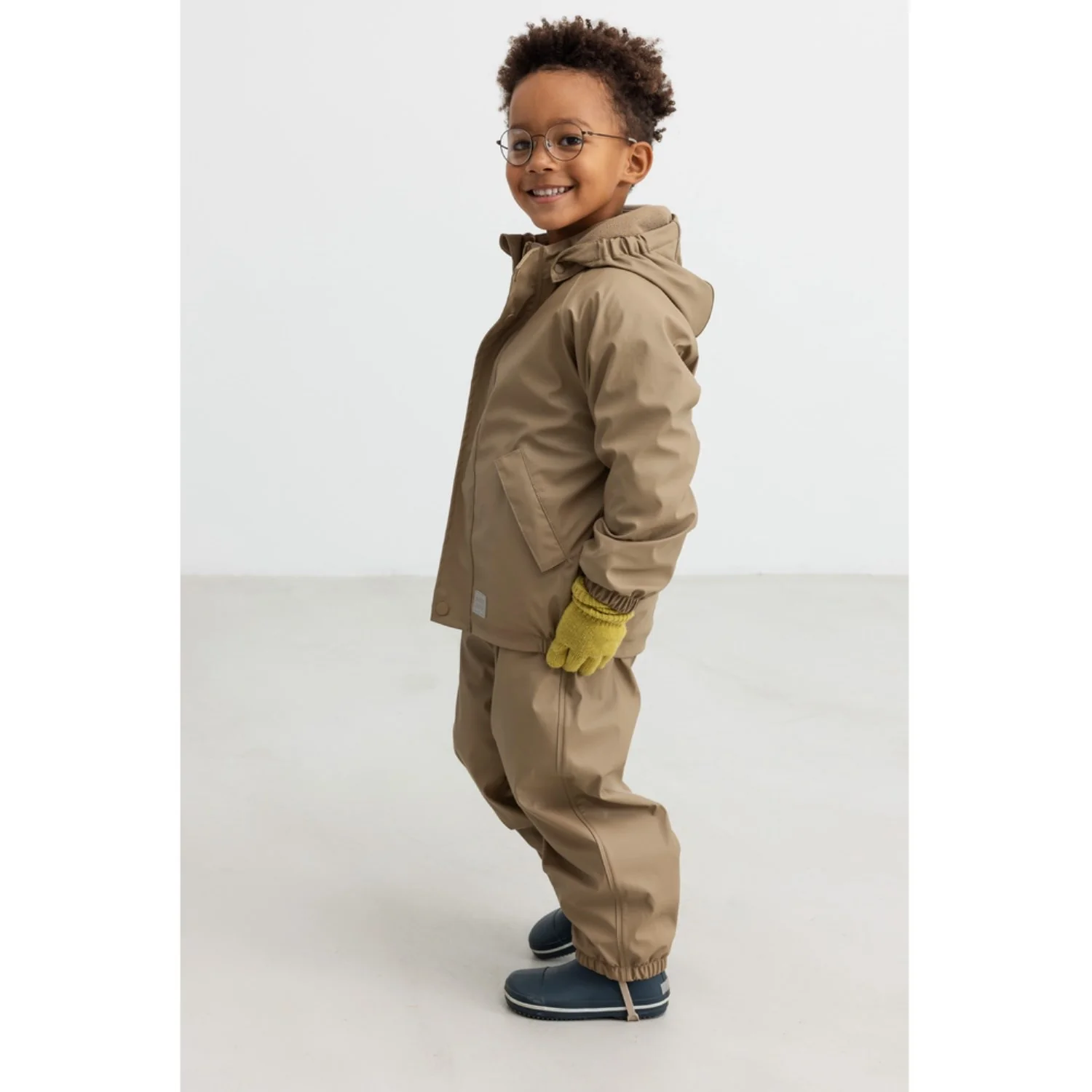 MarMar Rainwear Fleece Sepia Brown Obo Sæt - Image 2