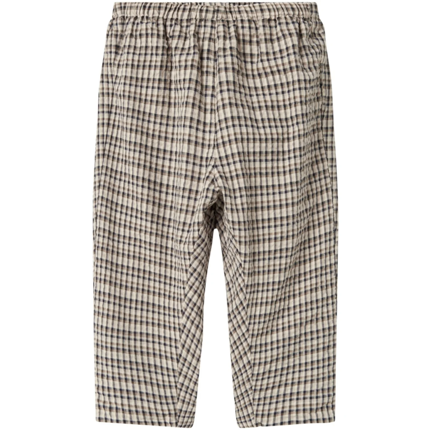 MarMar Seersucker Check Pilot Navy Check Palle Bukser