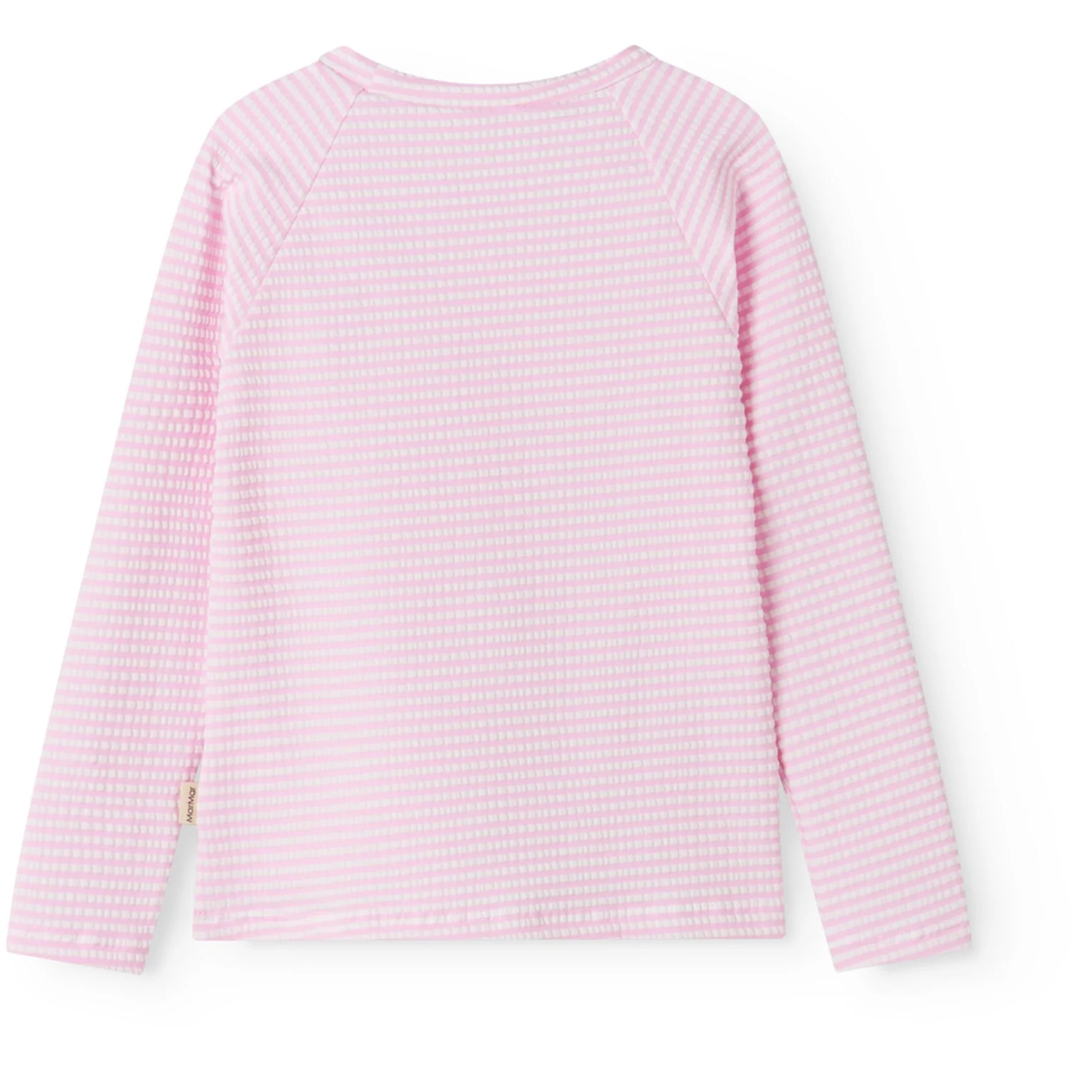 MarMar Seersucker Swim Pink Stripe Swean Tee - Image 5