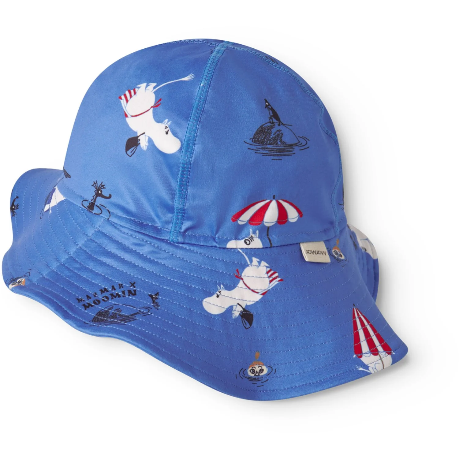MarMar Swim Print Swimming Moomin Alba Splash Long Swim Solhat - Image 4