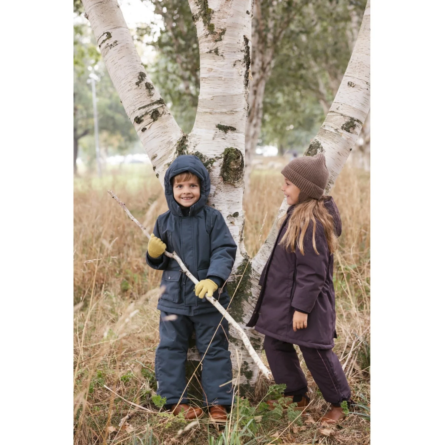 MarMar Tech. Outerwear Solid Ink Omas Jakke - Image 4