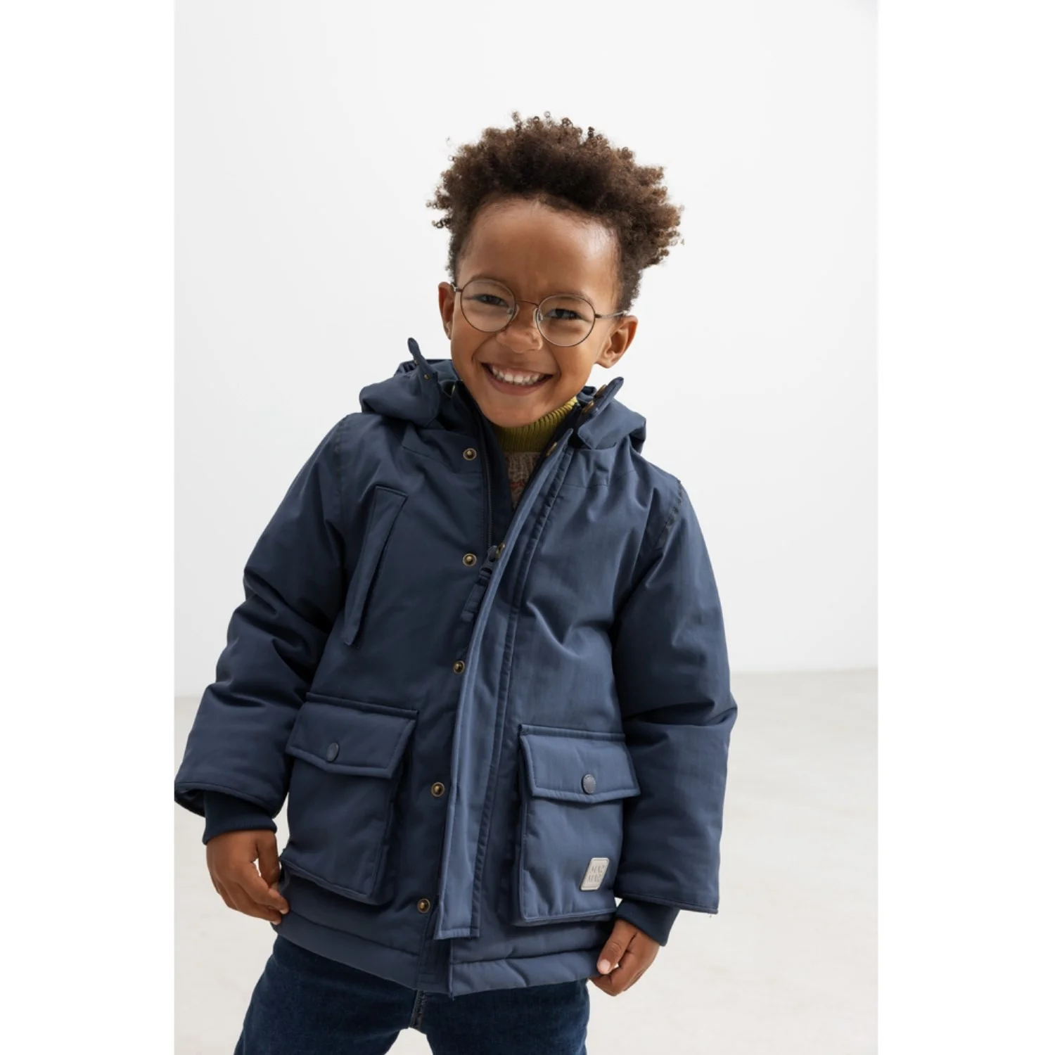 MarMar Tech. Outerwear Solid Ink Omas Jakke - Image 5