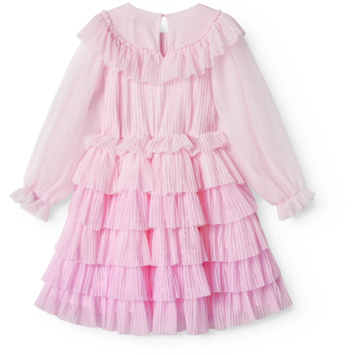 MarMar Tulle Plissé Petal Mix Doria Kjole - Image 6