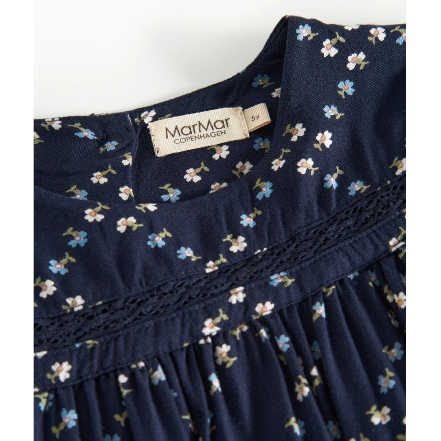 MarMar Viscose Twill French Flower Tuka LS Bluse - Image 3