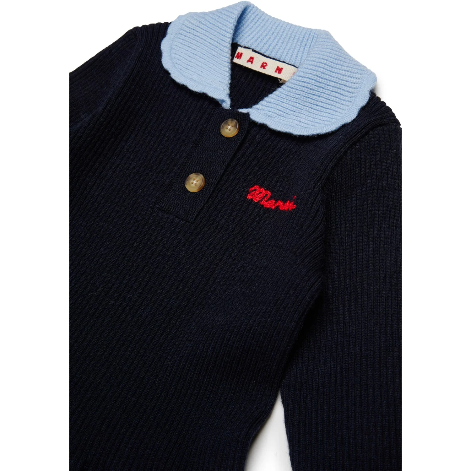 Marni Dark Sea Blue Kjole - Image 2
