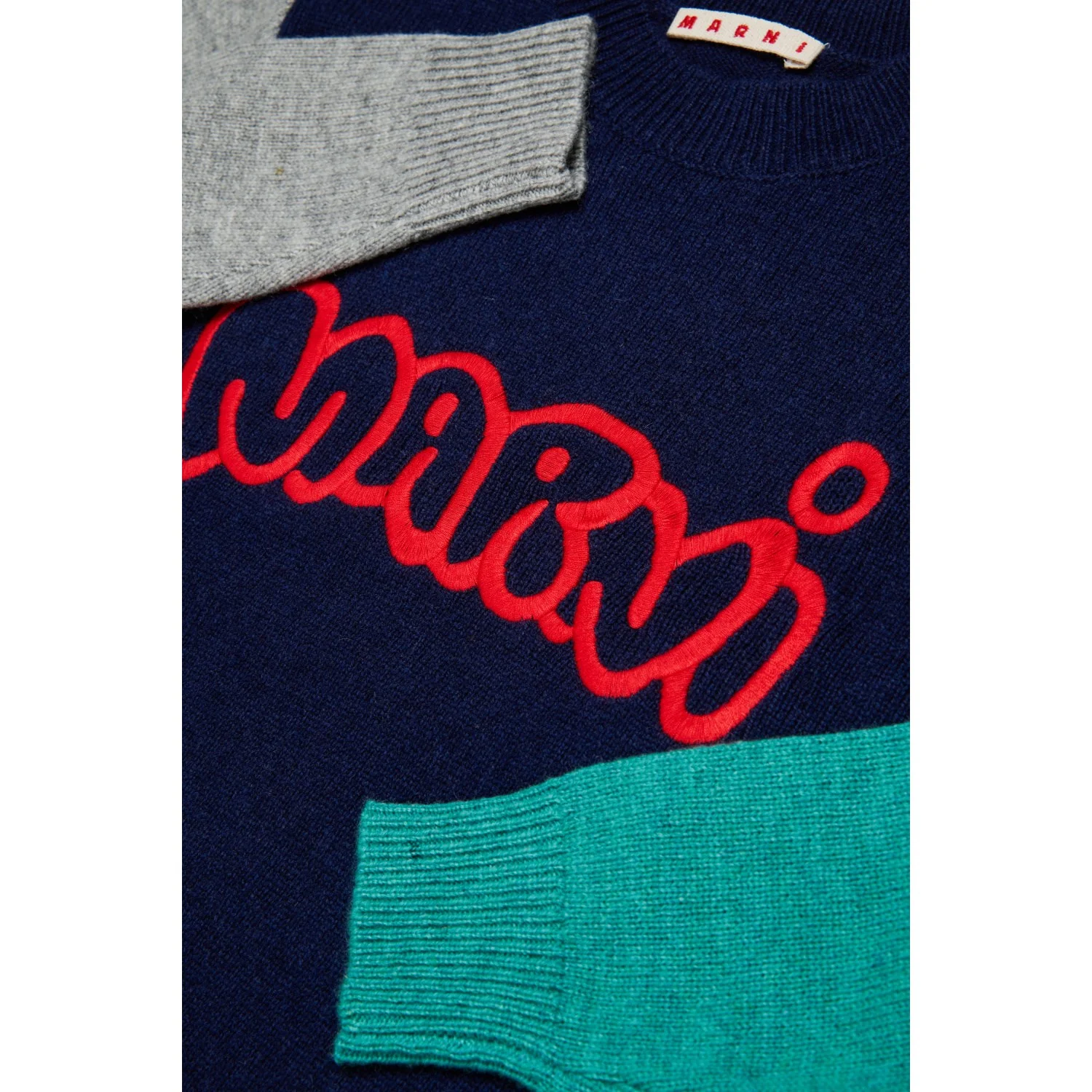 Marni Dark Sea Blue Knitwear - Image 3