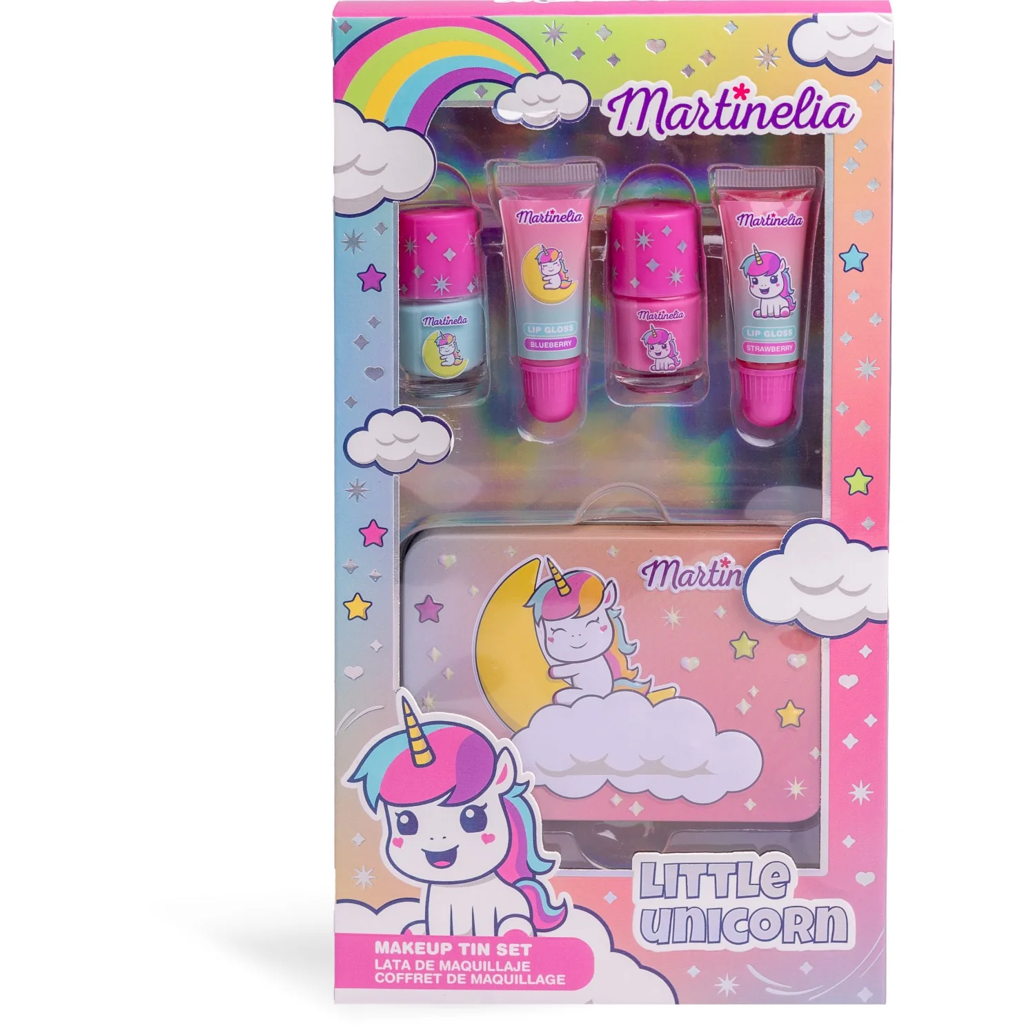 Martinelia Little Unicorn Makeup Tin Sæt - Image 2