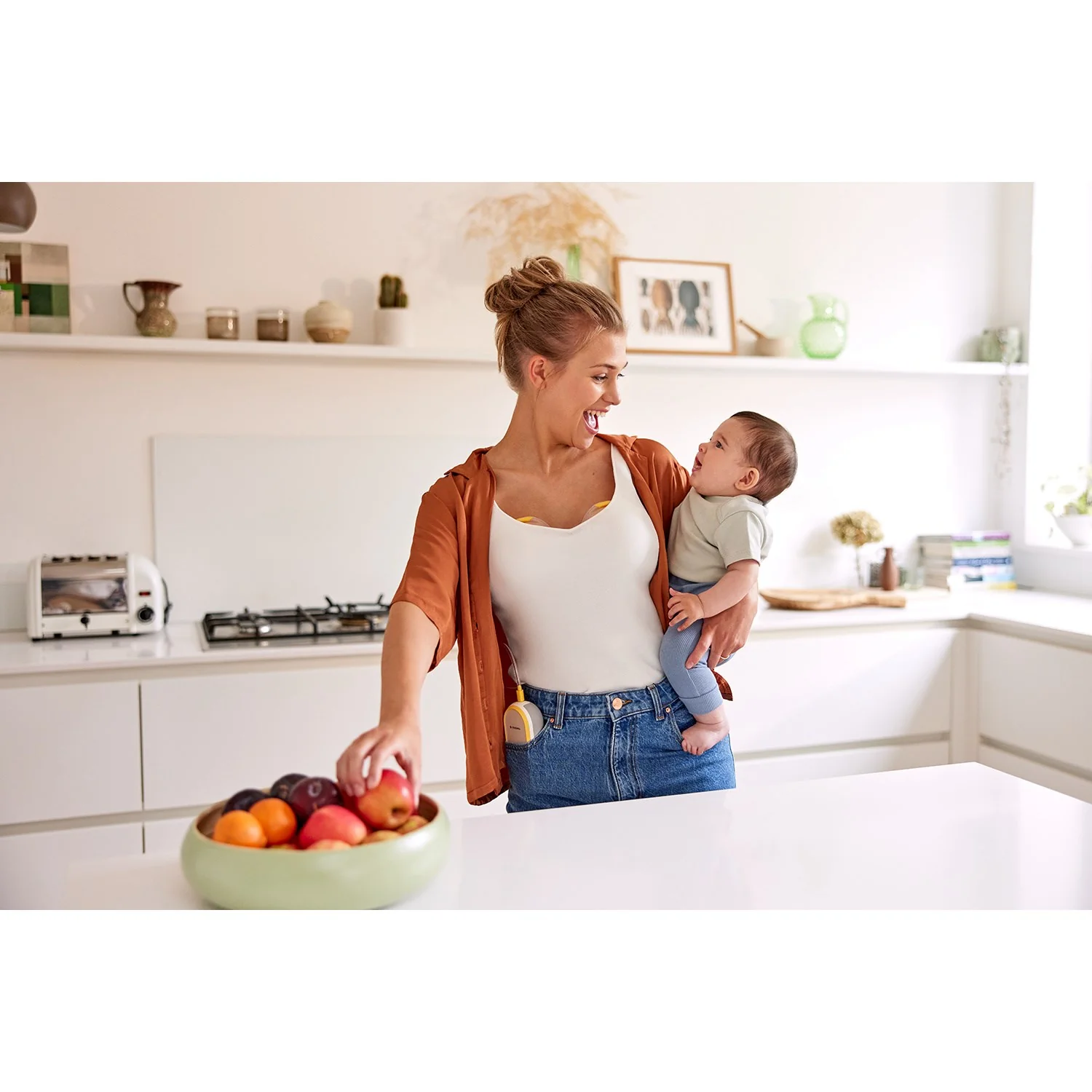 medela Freestyle Hands-Free Dobbelt Elektrisk Brystpumpe - Image 14