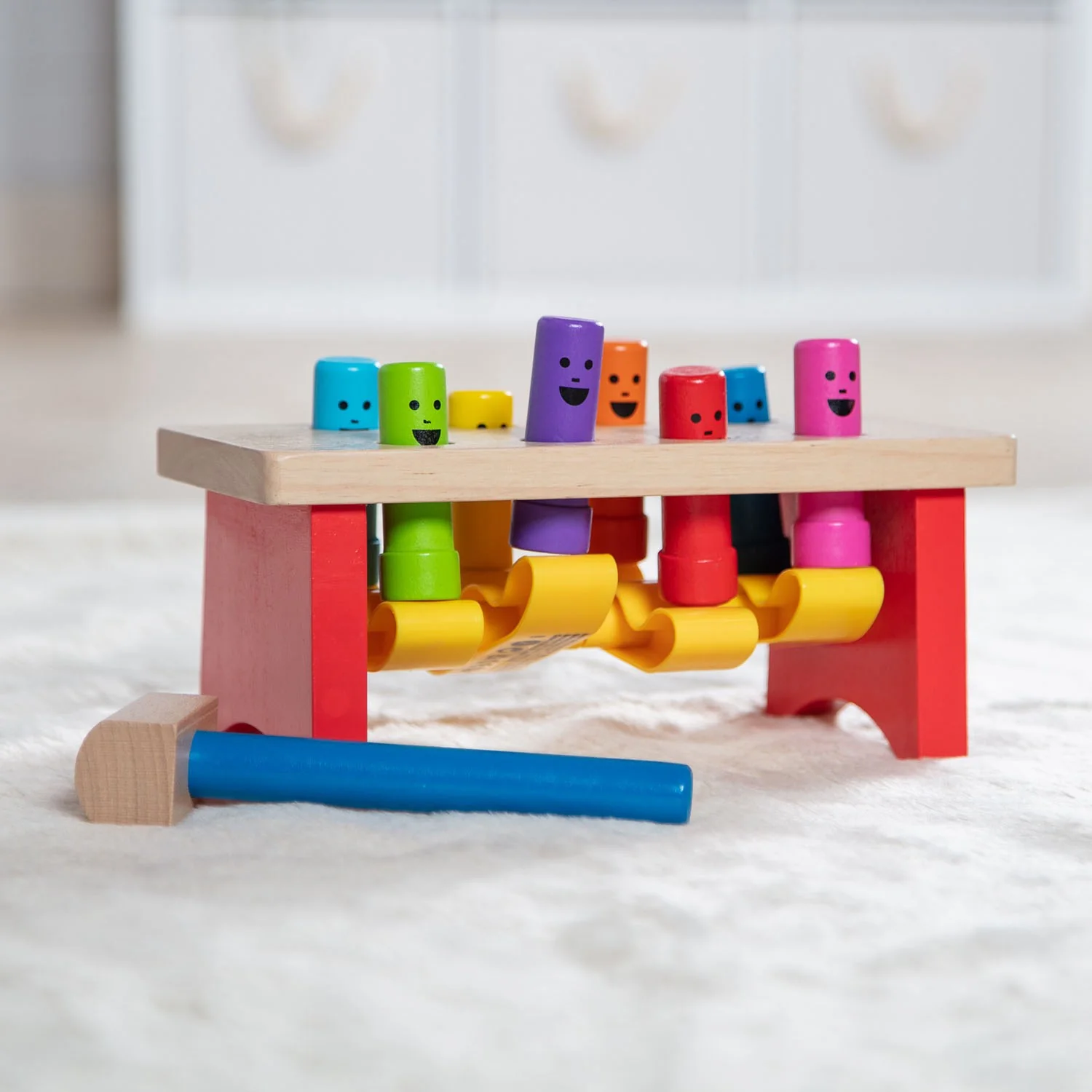 Melissa & Doug Multifarvet Hammerbænk Deluxe - Image 3