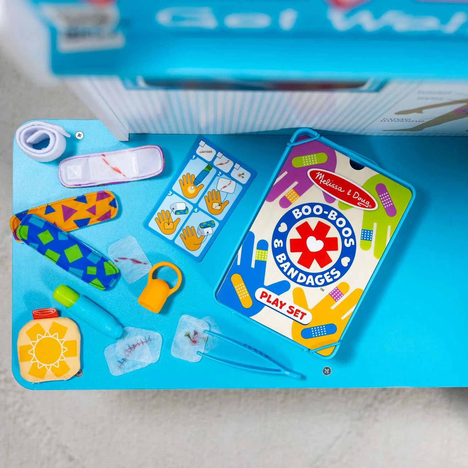 Melissa & Doug Multifarvet Legesæt Pretend Play Set Boo-Boos & Bandages - Image 2