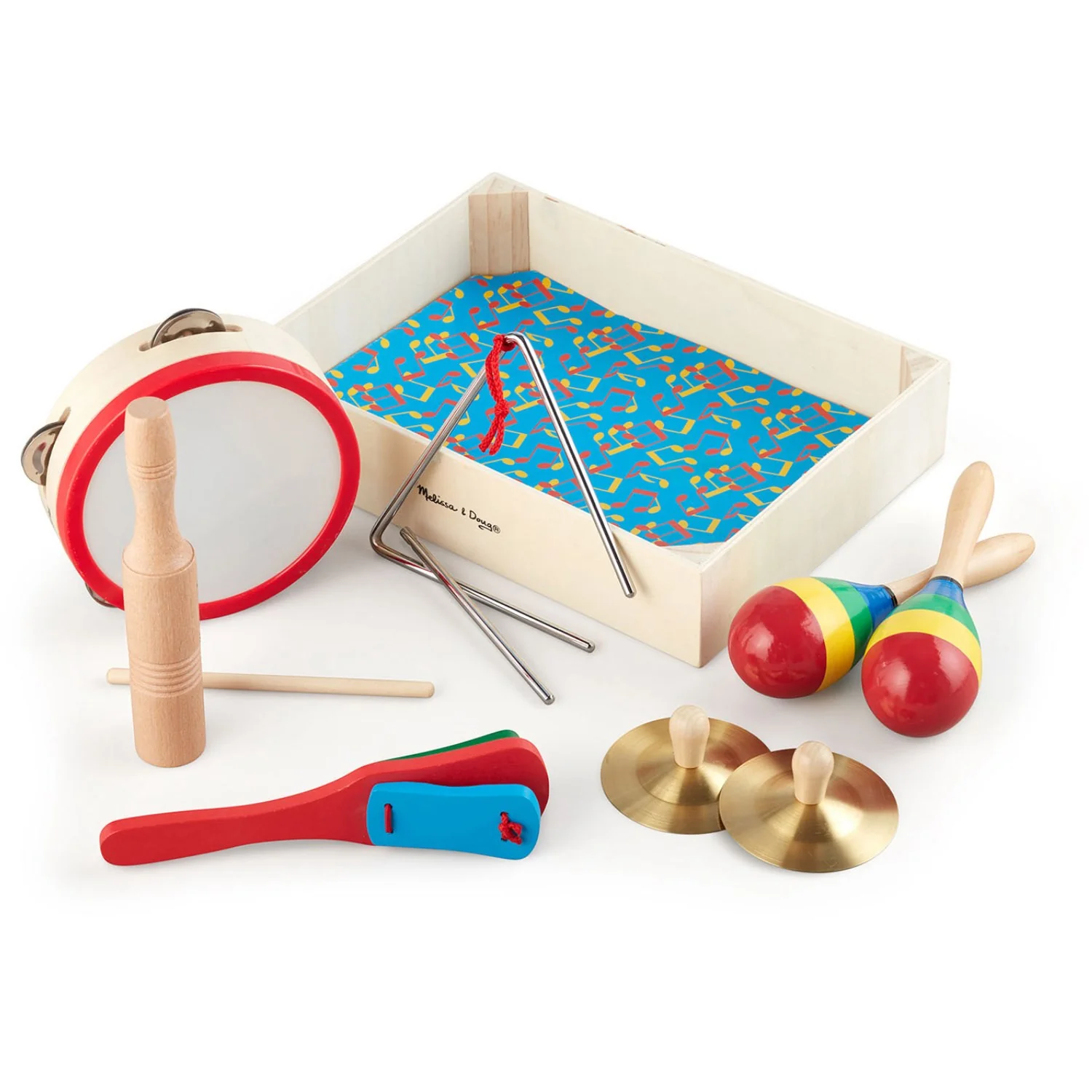 Melissa & Doug Multifarvet Musical Instrument Play Set Band-In-A-Box! - Image 6
