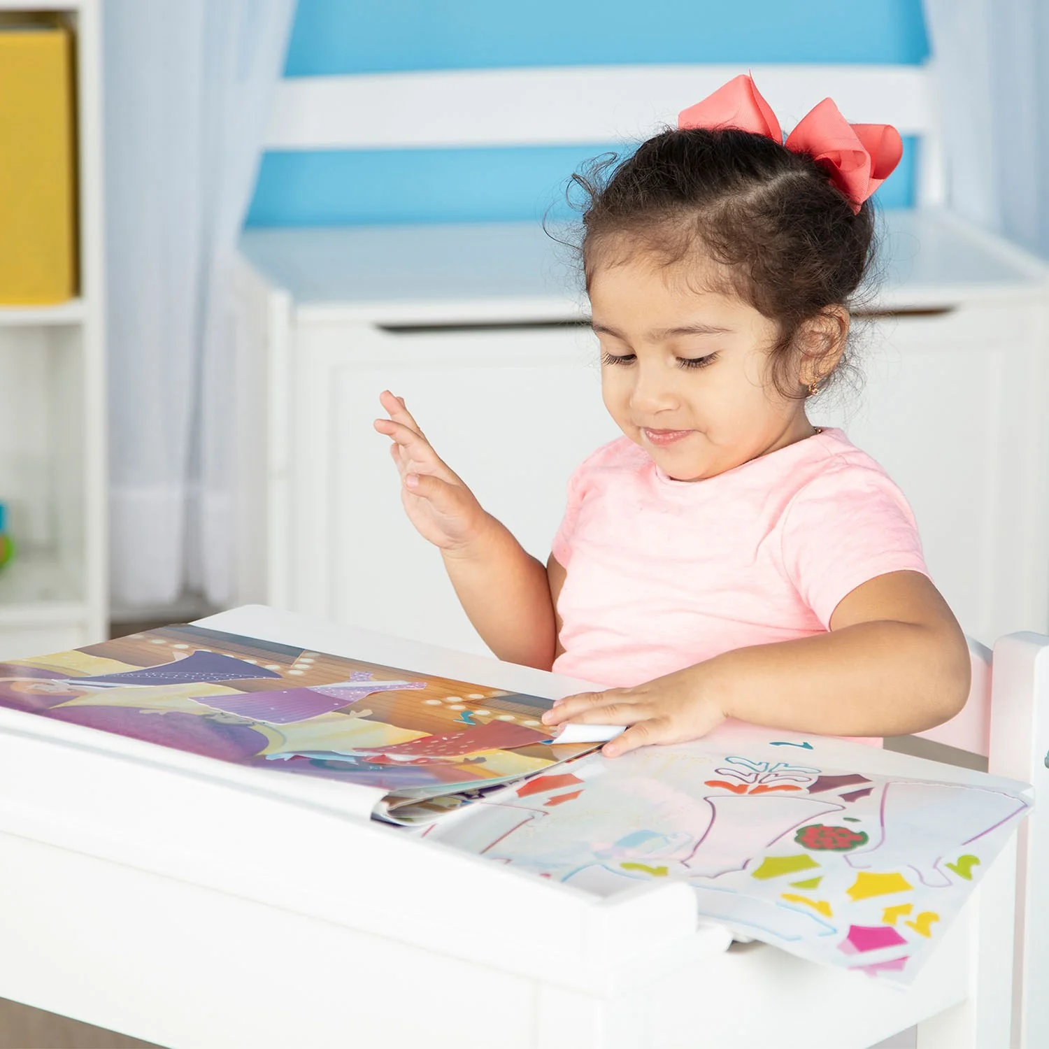 Melissa & Doug Multifarvet Reusable Sticker Pad Dress-Up - Image 4