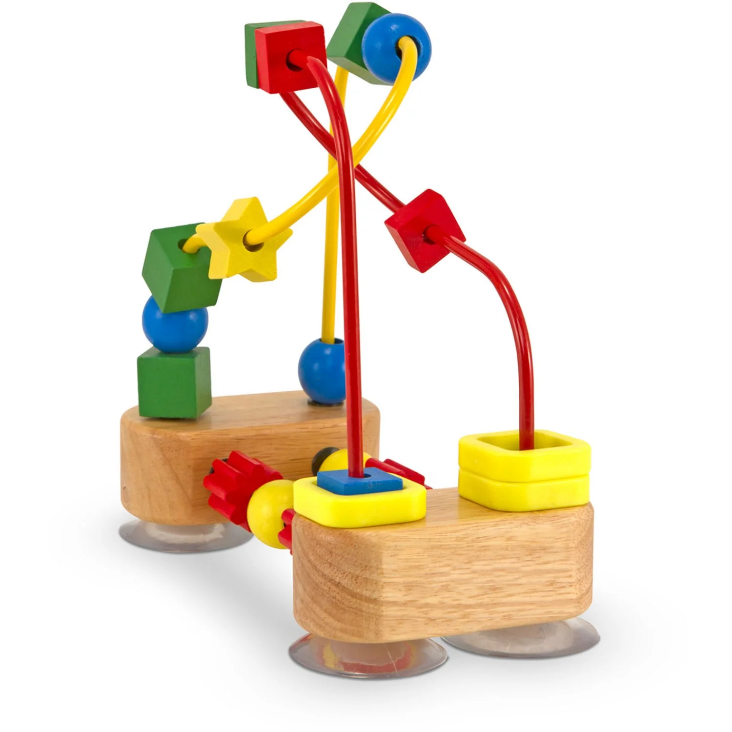 Melissa & Doug Multifarvet Wooden First Bead Maze - Image 7