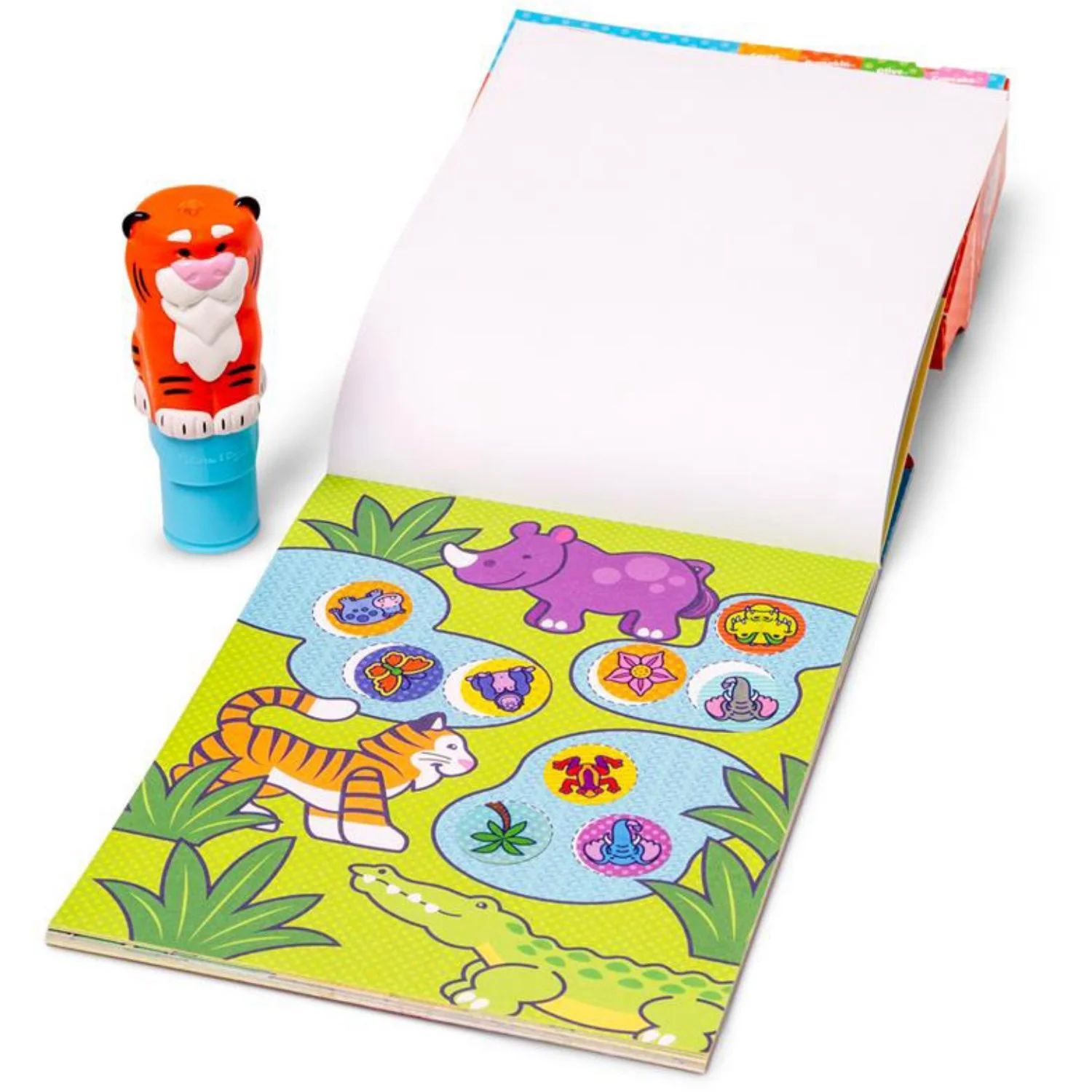 Melissa & Doug Rød Sticker Wow! Activity Pad Set Tiger - Image 3