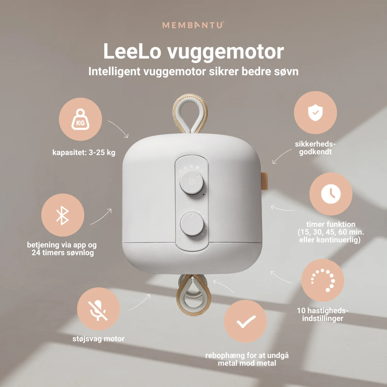 MEMBANTU Beige Vuggemotor Leelo02 - Image 15