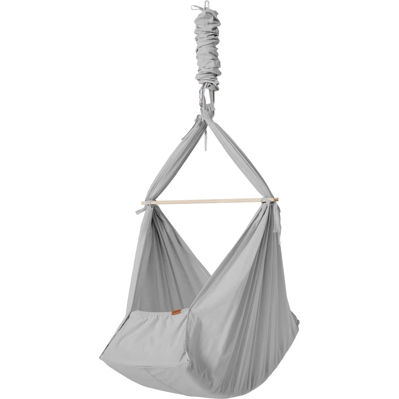 MEMBANTU Grey Organic Baby Slyngevugge Basic