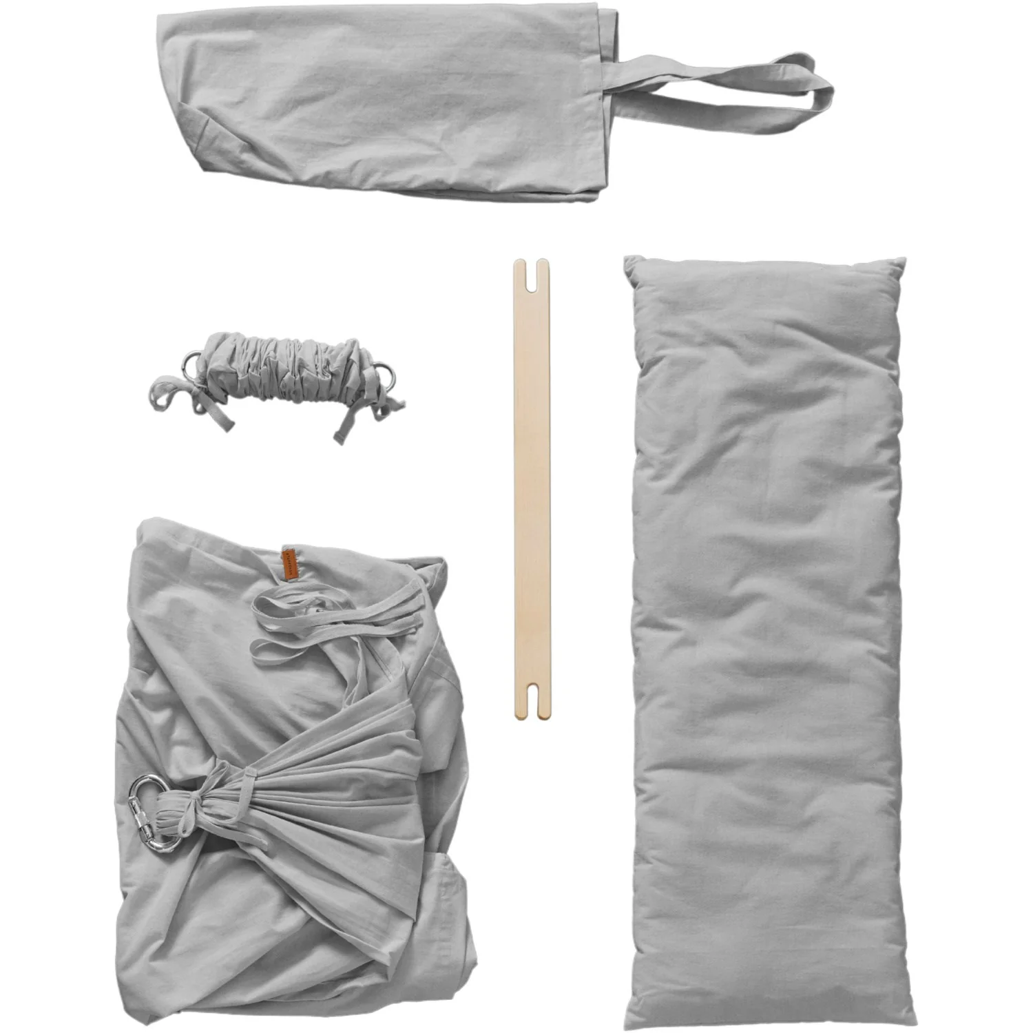 MEMBANTU Grey Organic Baby Slyngevugge Basic - Image 2