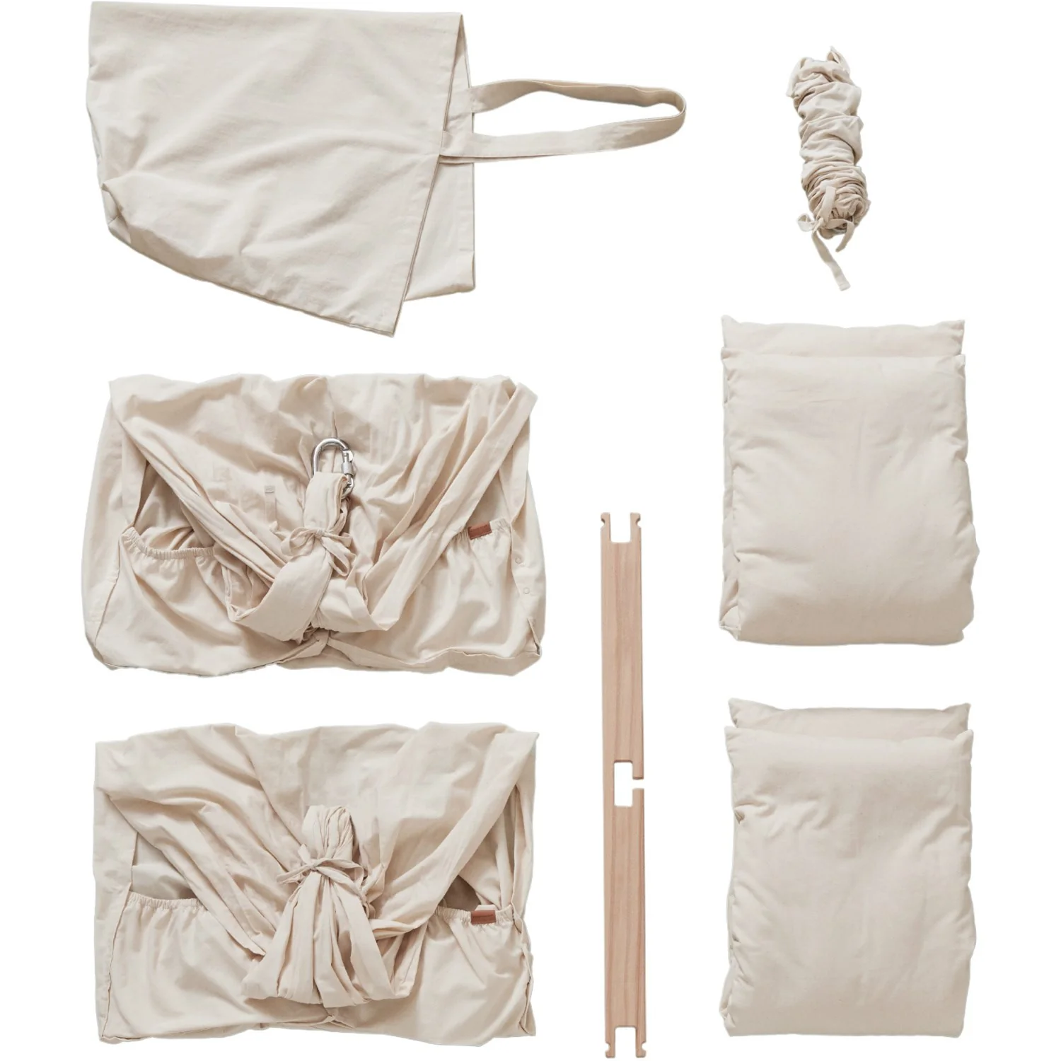 MEMBANTU Nature Organic Tvillinge Slyngevugge Basic - Image 4