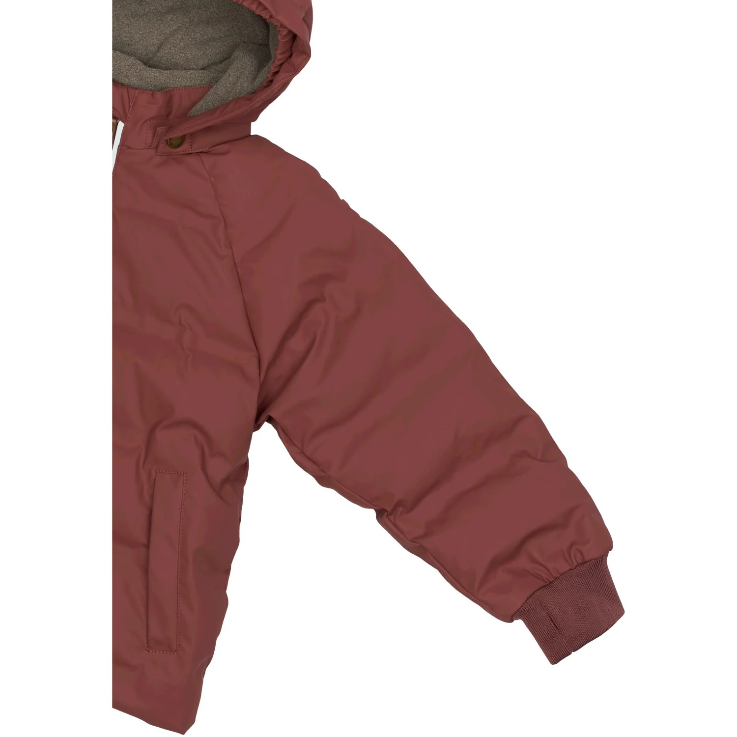 Mikk-Line Apple Butter PU Puff Jakke Rec. - Image 5