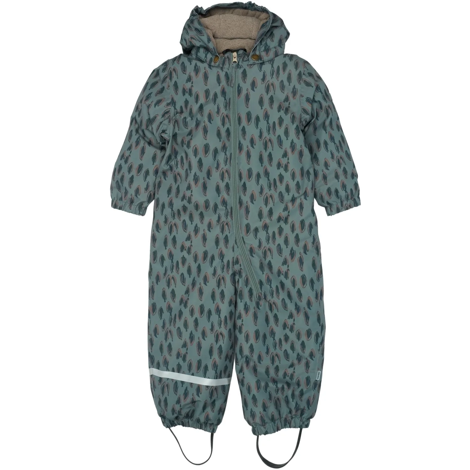 Mikk-Line Balsam Green Snow Dragt AOP