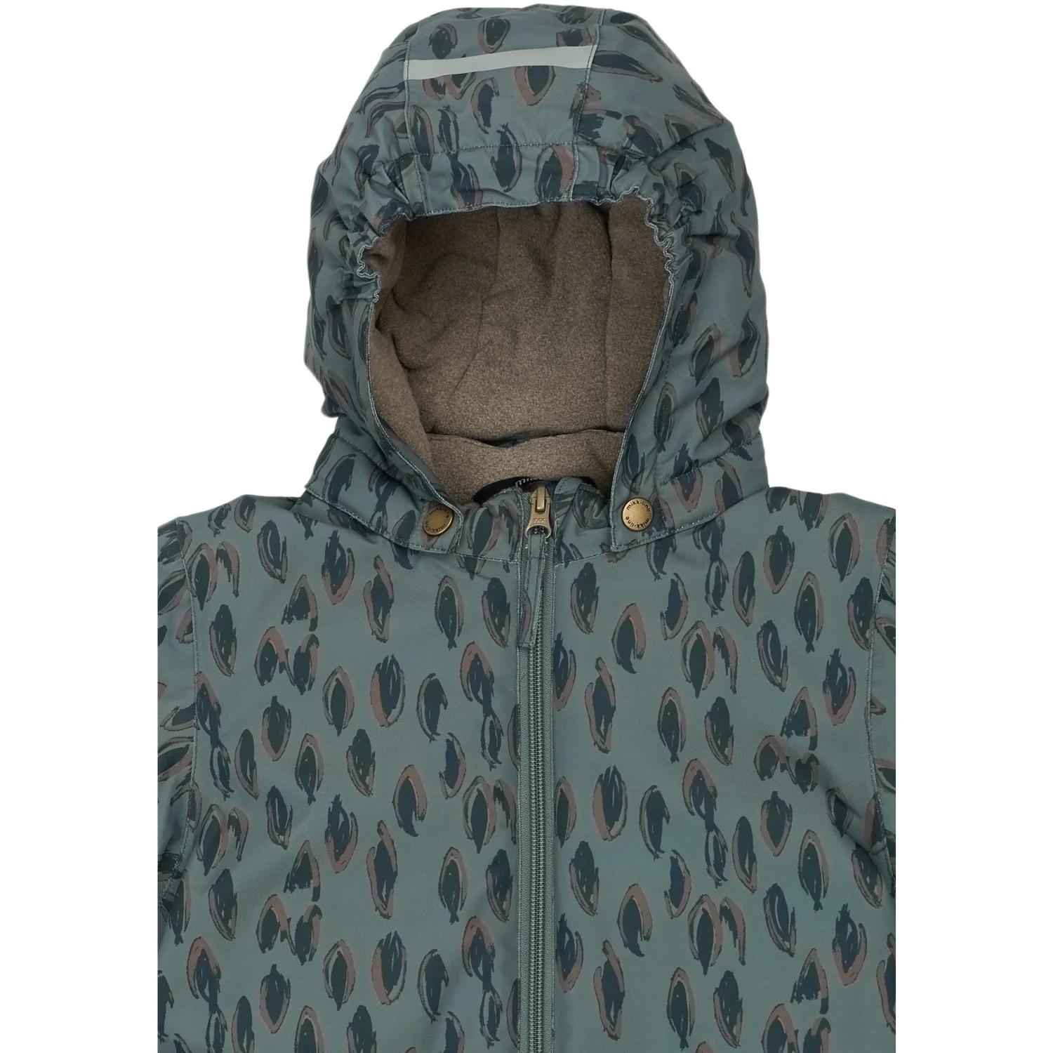 Mikk-Line Balsam Green Snow Dragt AOP - Image 2