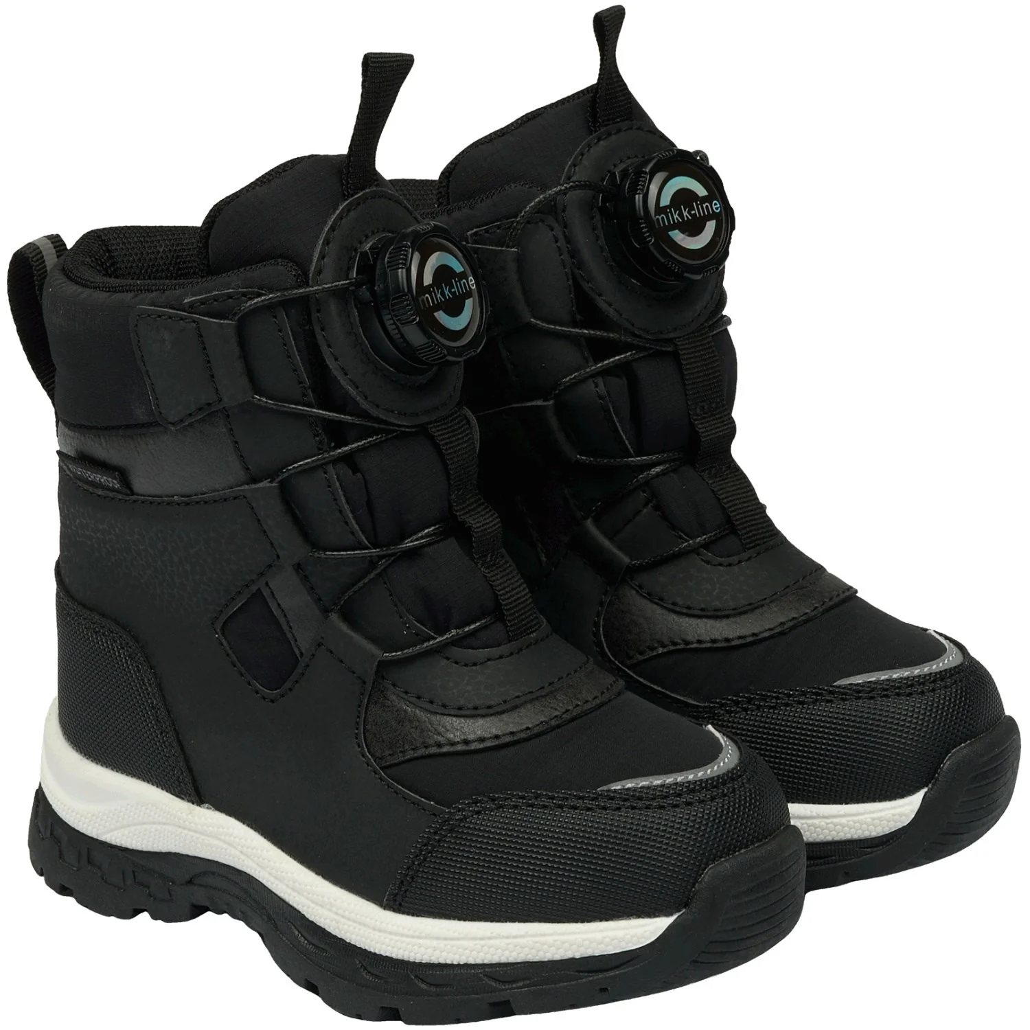 Mikk-Line Black Winter Støvle Tex Spin
