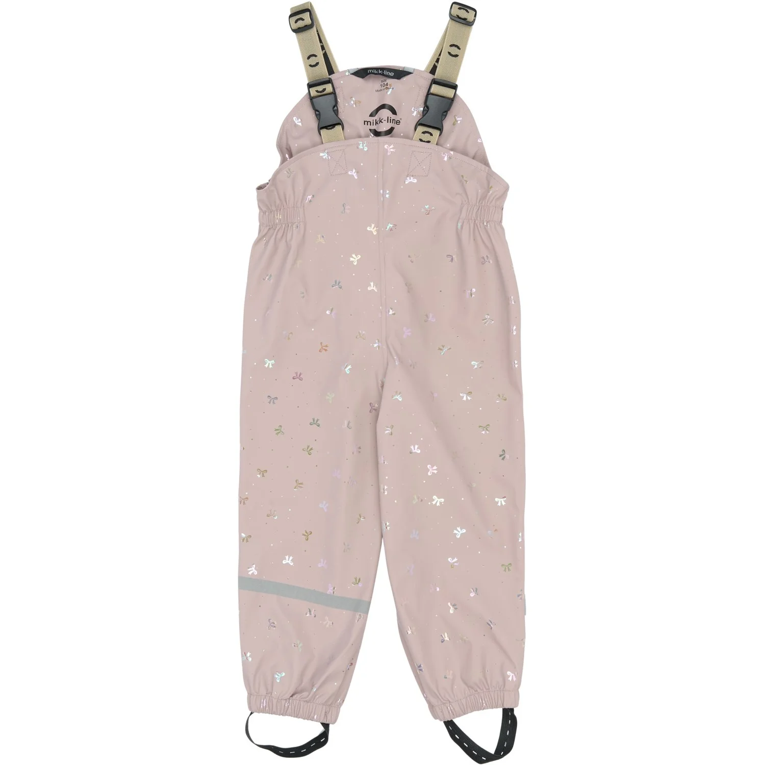 Mikk-Line Bow Foil AOP Pu Glitter Rain Sæt - Image 8