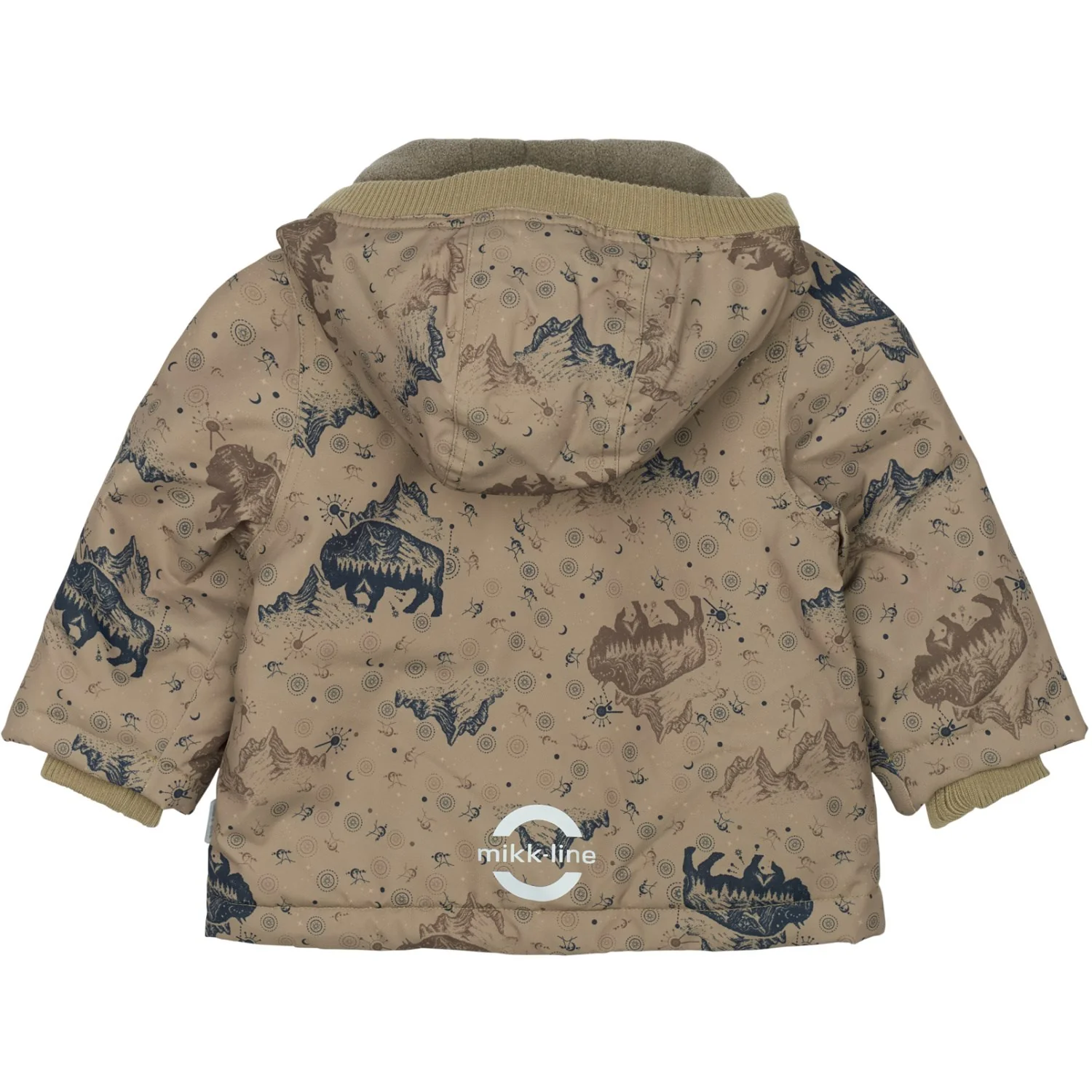 Mikk-Line Coriander Polyester Baby Jakke AOP - Image 8
