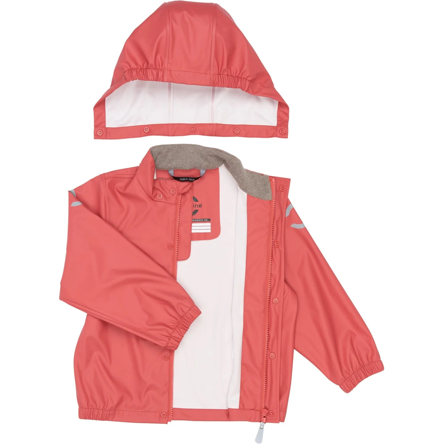Mikk-Line Cranberry Pu Rain - Image 2