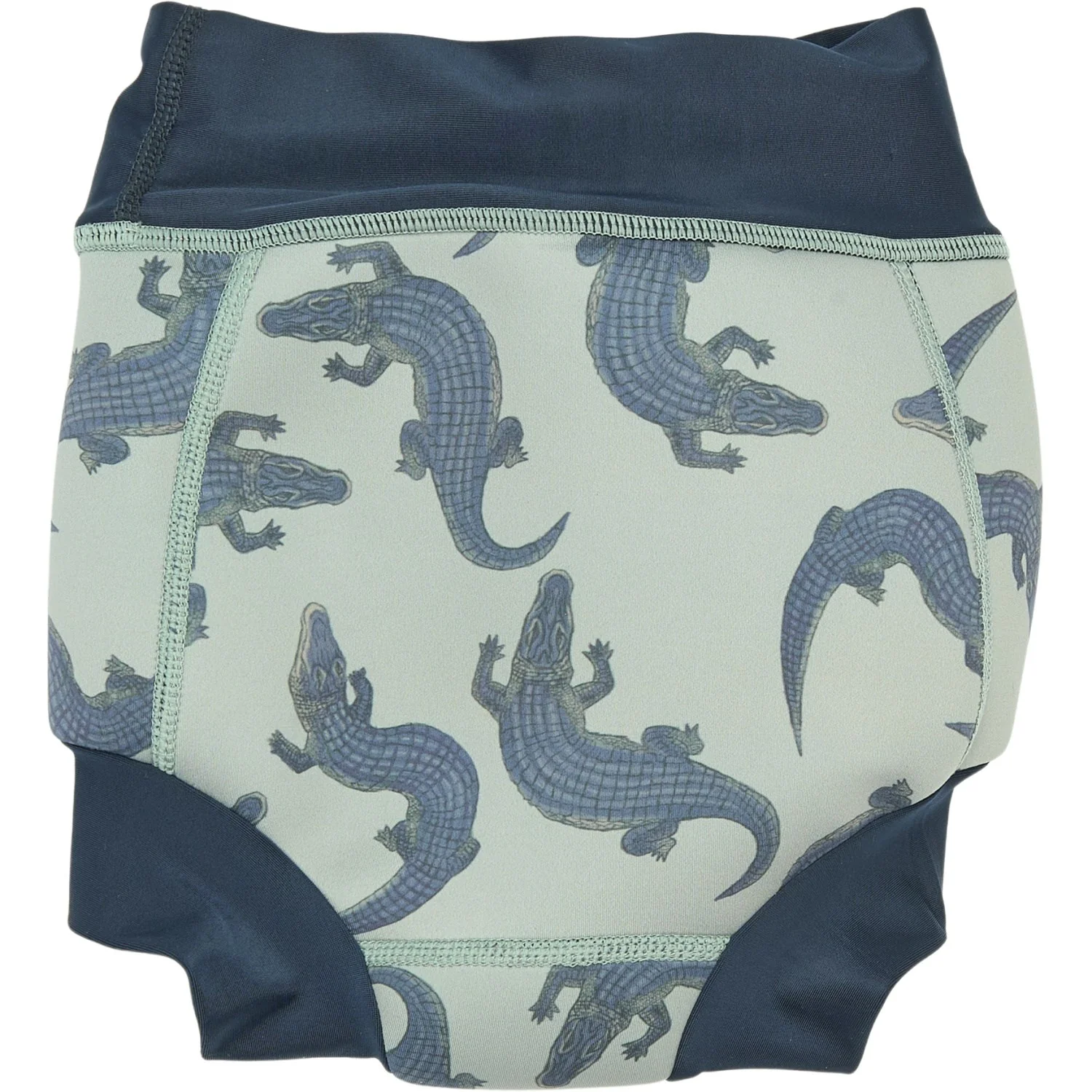 Mikk-Line Croco AOP Blebadebukser AOP - Image 6