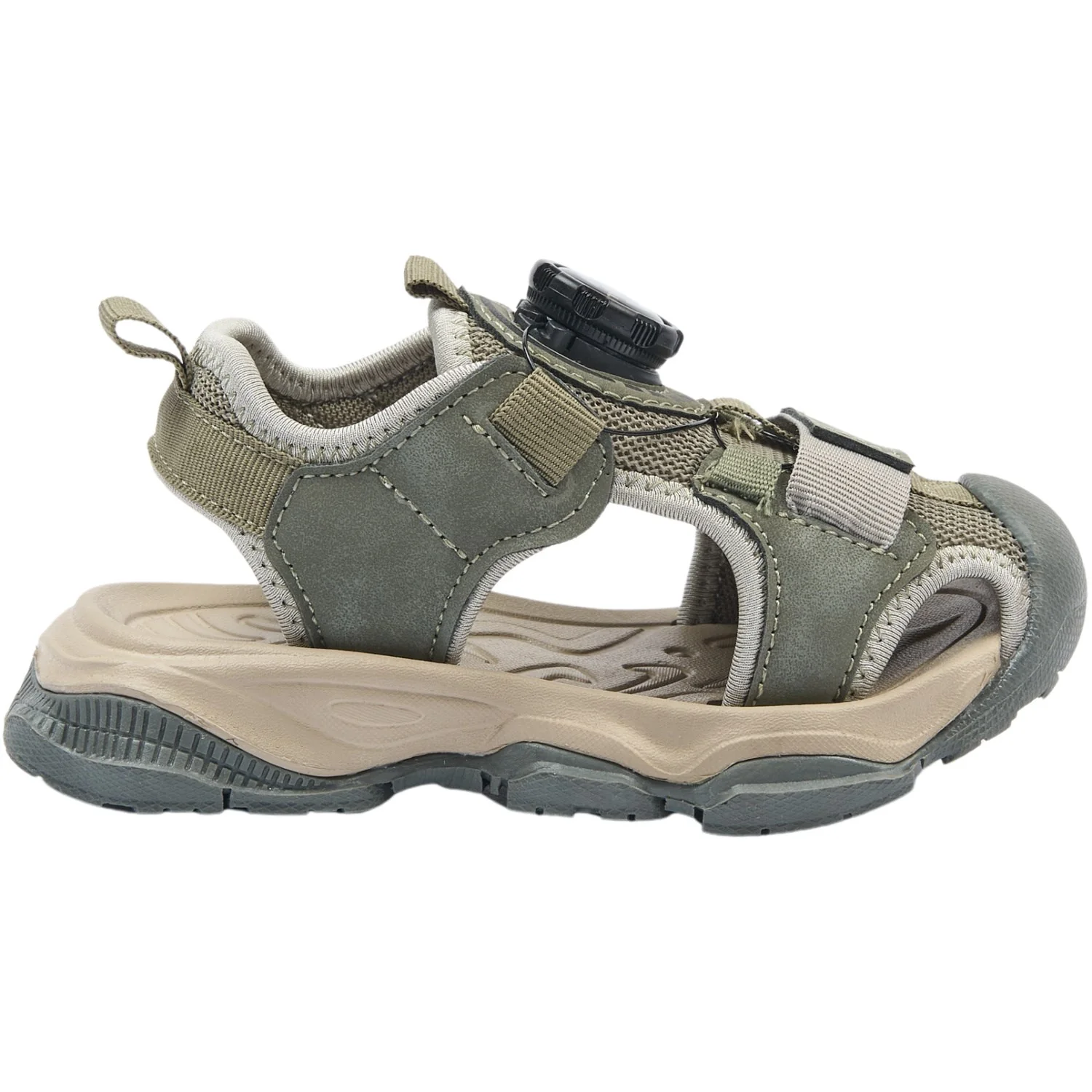 Mikk-Line Dusty Olive Hiking Sandal Med Spin - Image 7