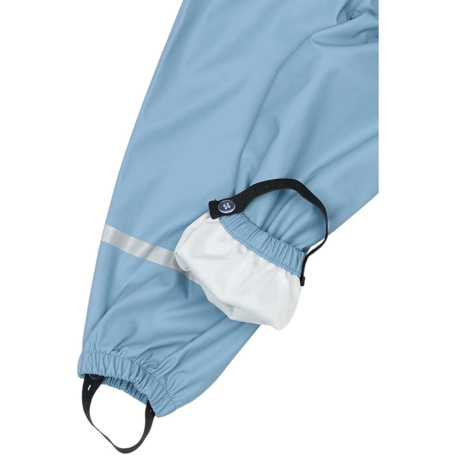 Mikk-Line Faded Denim Pu Rain Sæt W/O Susp. - Image 3