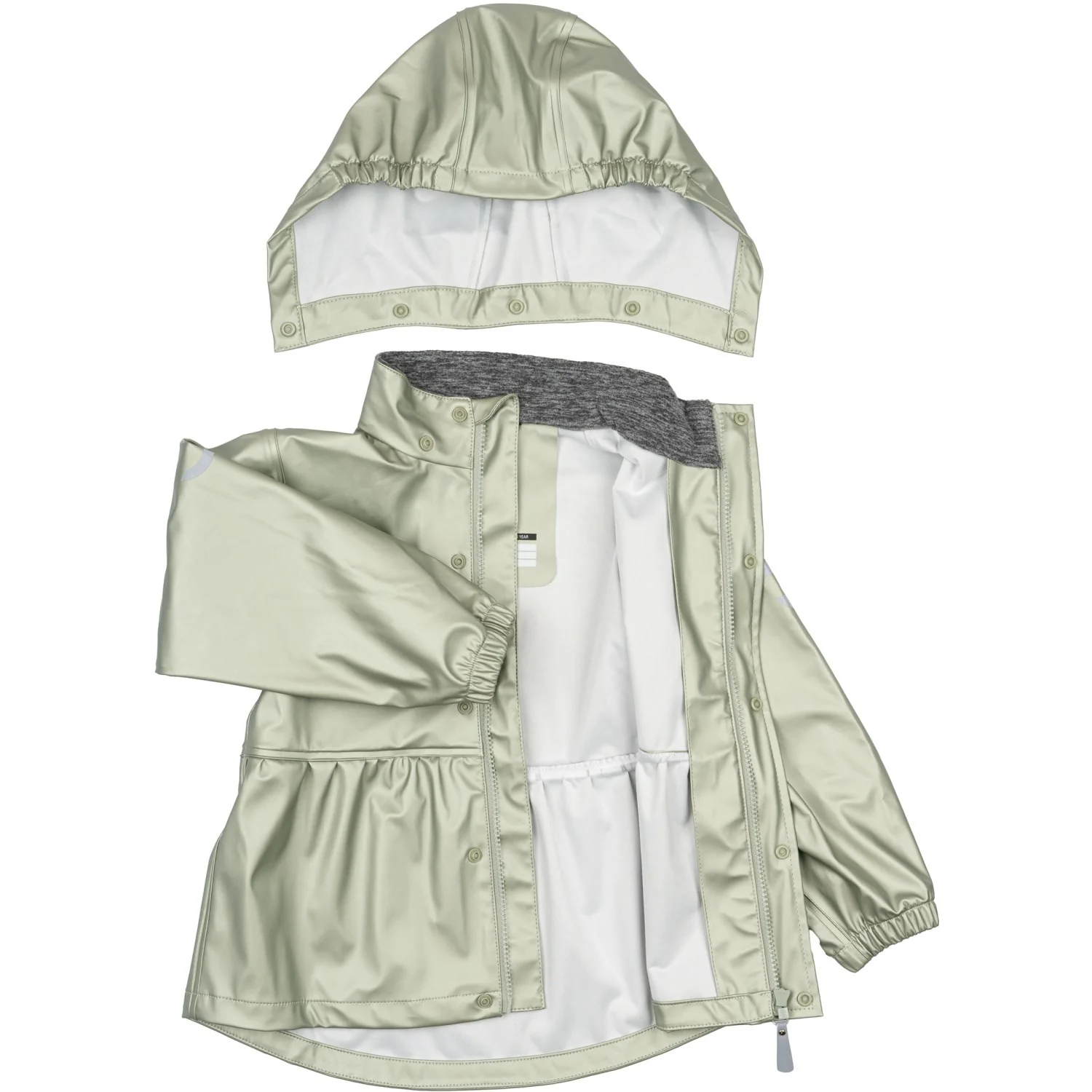 Mikk-Line Green Bay PU Metallic Regnsæt Med Seler/104 - Image 5