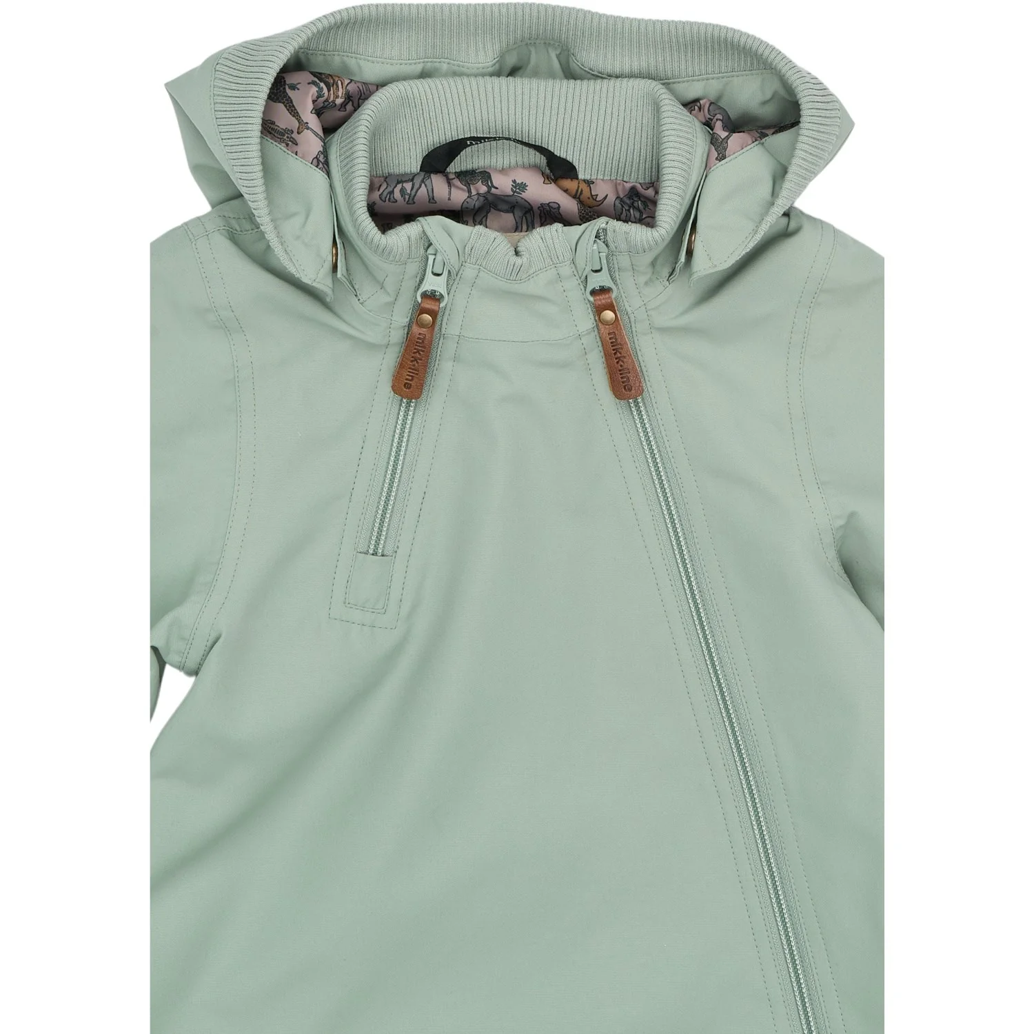 Mikk-Line Green Milieu Polyester Baby Jakke - Image 5