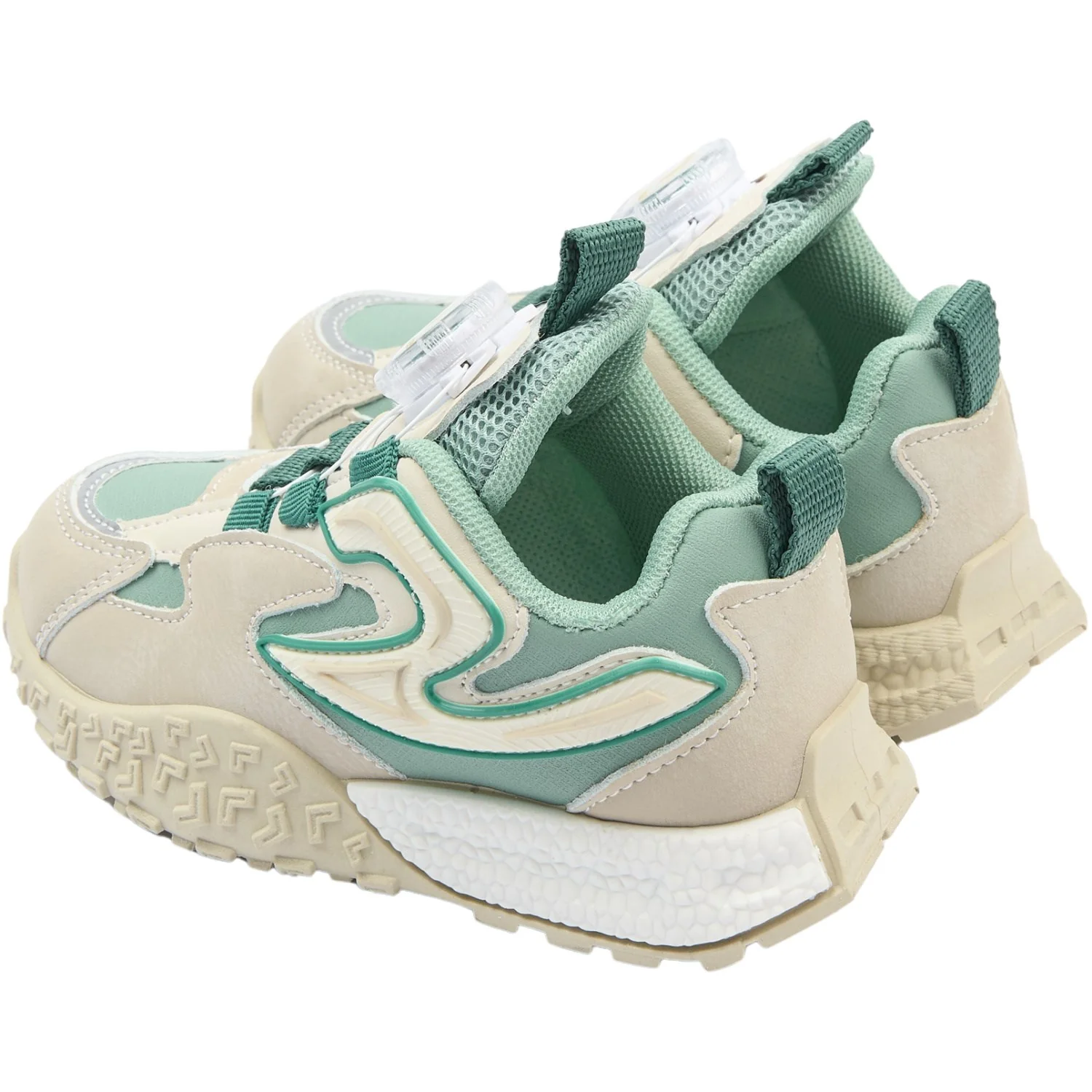 Mikk-Line Green Milieu Sneakers Med Spin - Image 5