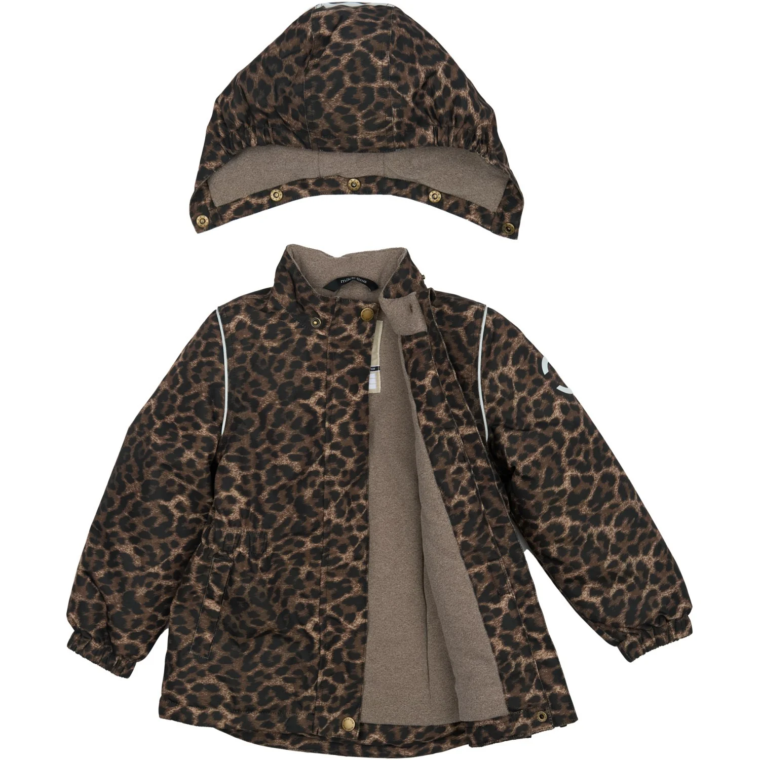 Mikk-Line Leo Vinter Jakke Waist AOP - Image 8