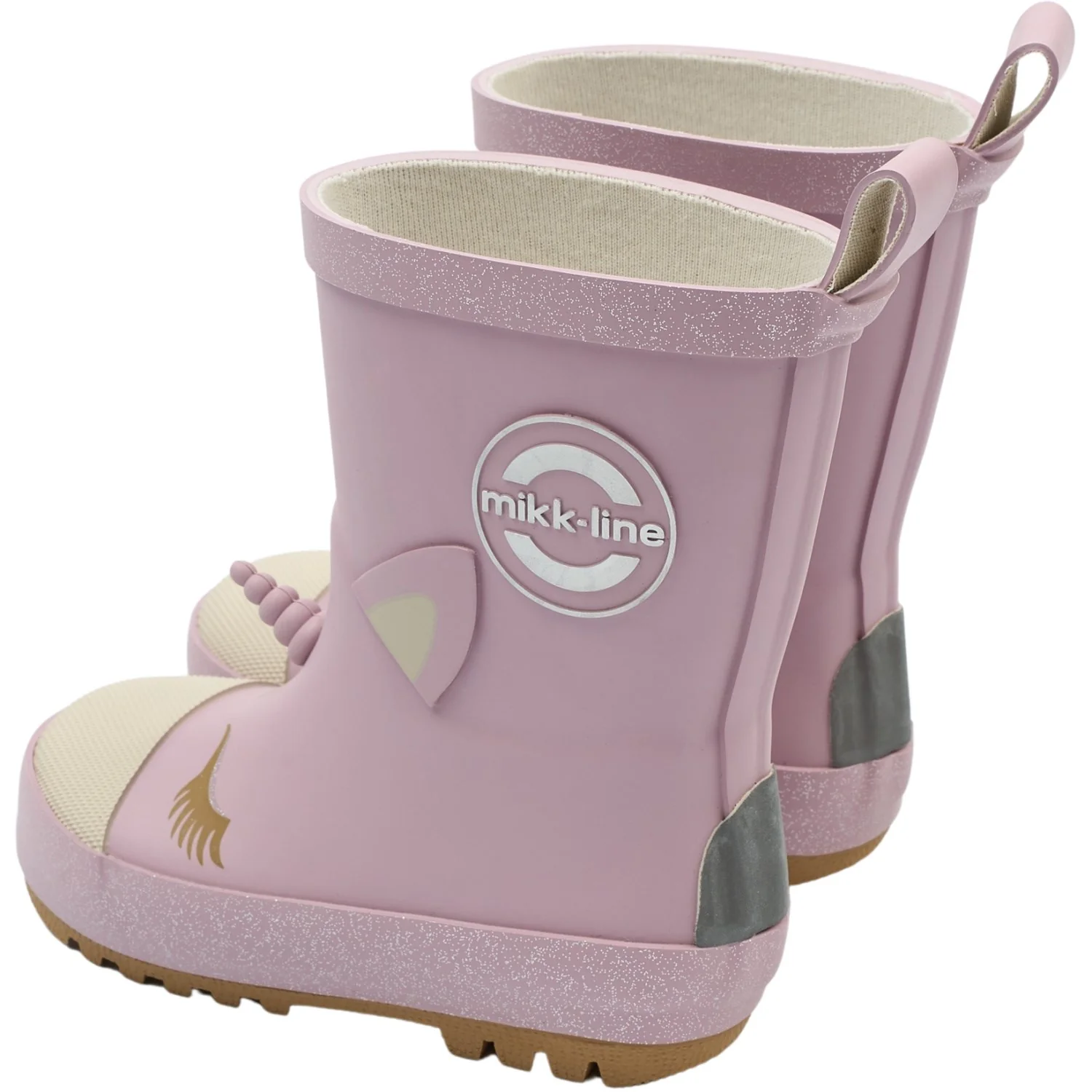 Mikk-Line Mauve Shadows Gummistøvler 3D Unicorn - Image 6
